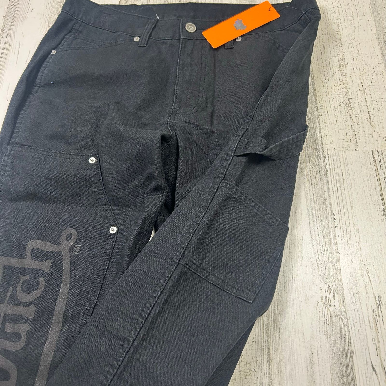 Von Dutch Von Dutch Double Knee Carpenter Black Pants Brand New Unworn Size US 32 / EU 48 - 3 Thumbnail