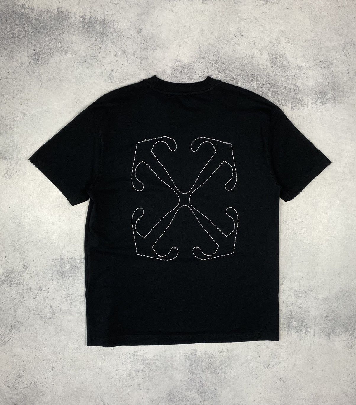 Off-White OFF WHITE EMBROIDERED ARROW T-SHIRT Size US S / EU 44-46 / 1 - 2 Thumbnail