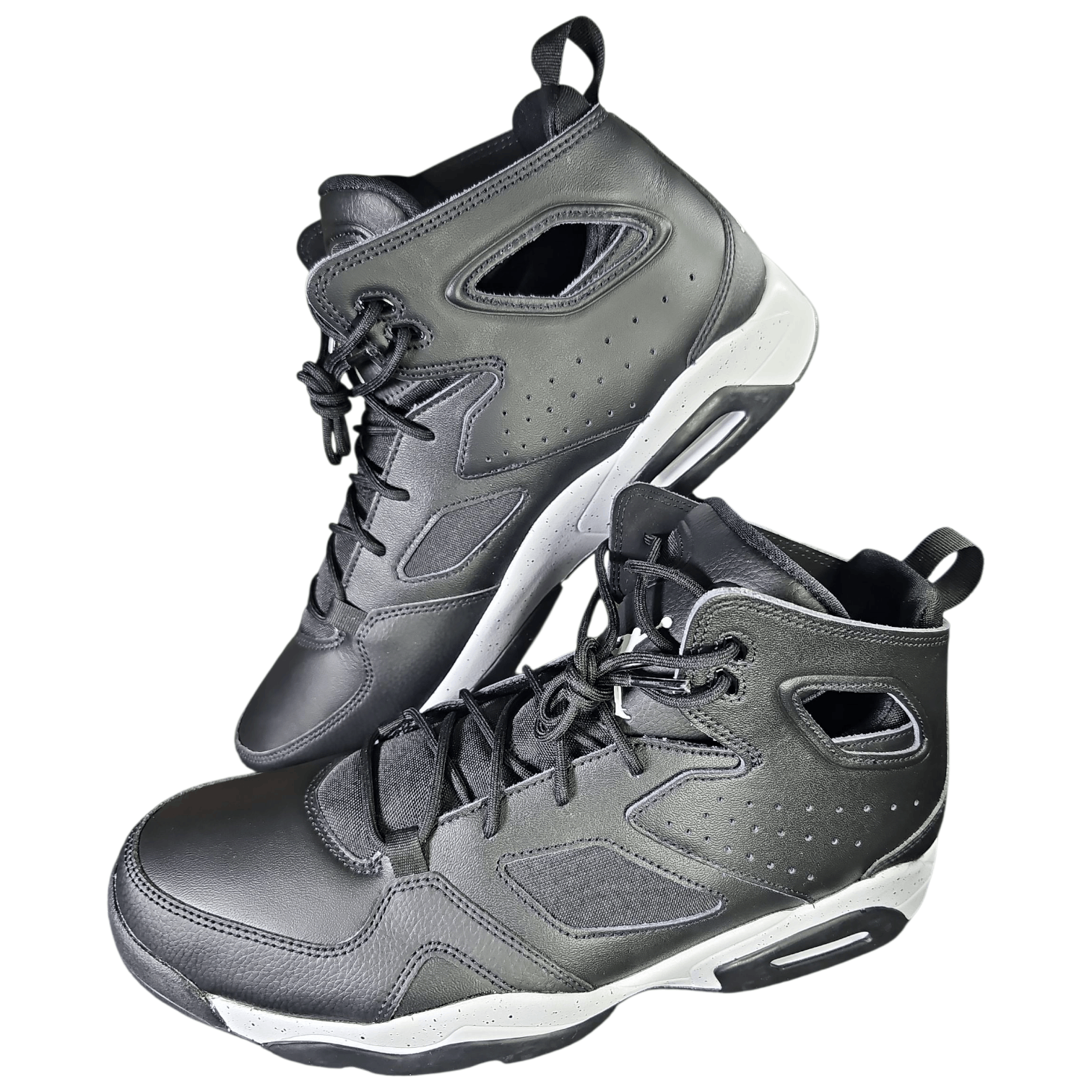 Nike NWOT Jordan "Flight Club '91" Black White(DC7329-001) Size US 11.5 / EU 44-45 - 2 Thumbnail
