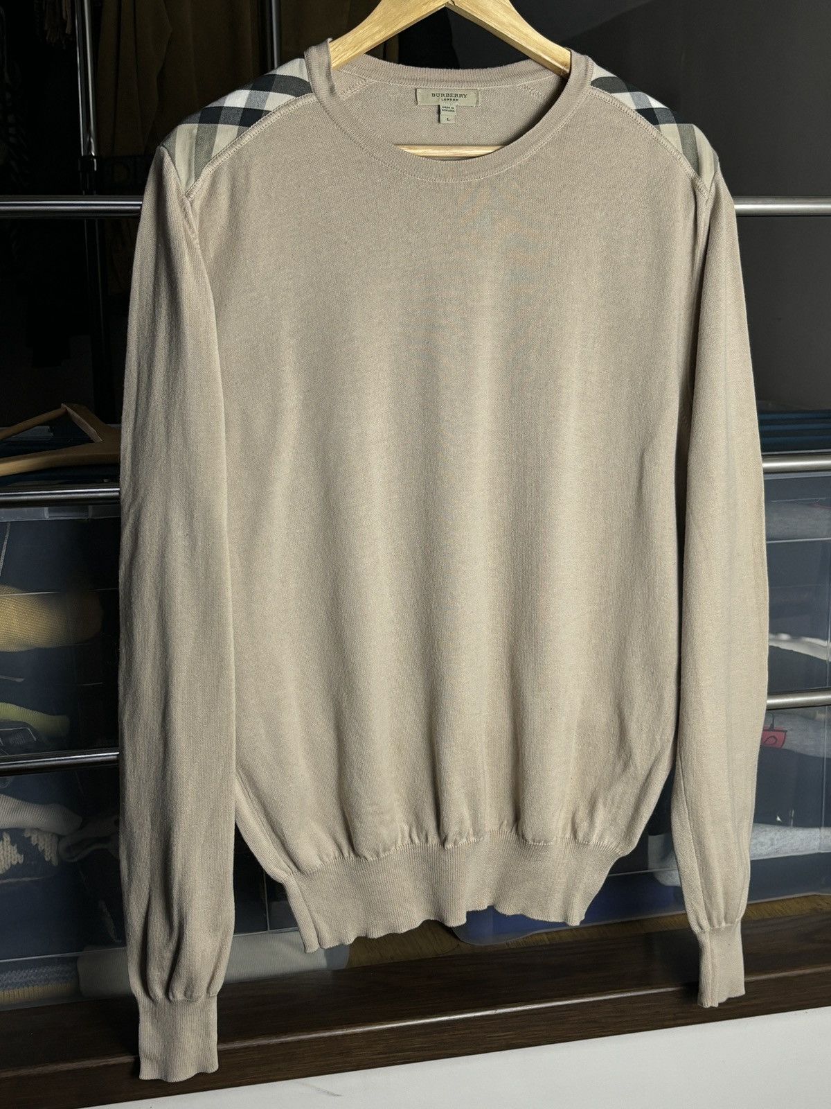 Burberry Burberry London Vintage Sweater Size US L / EU 52-54 / 3 - 2 Thumbnail