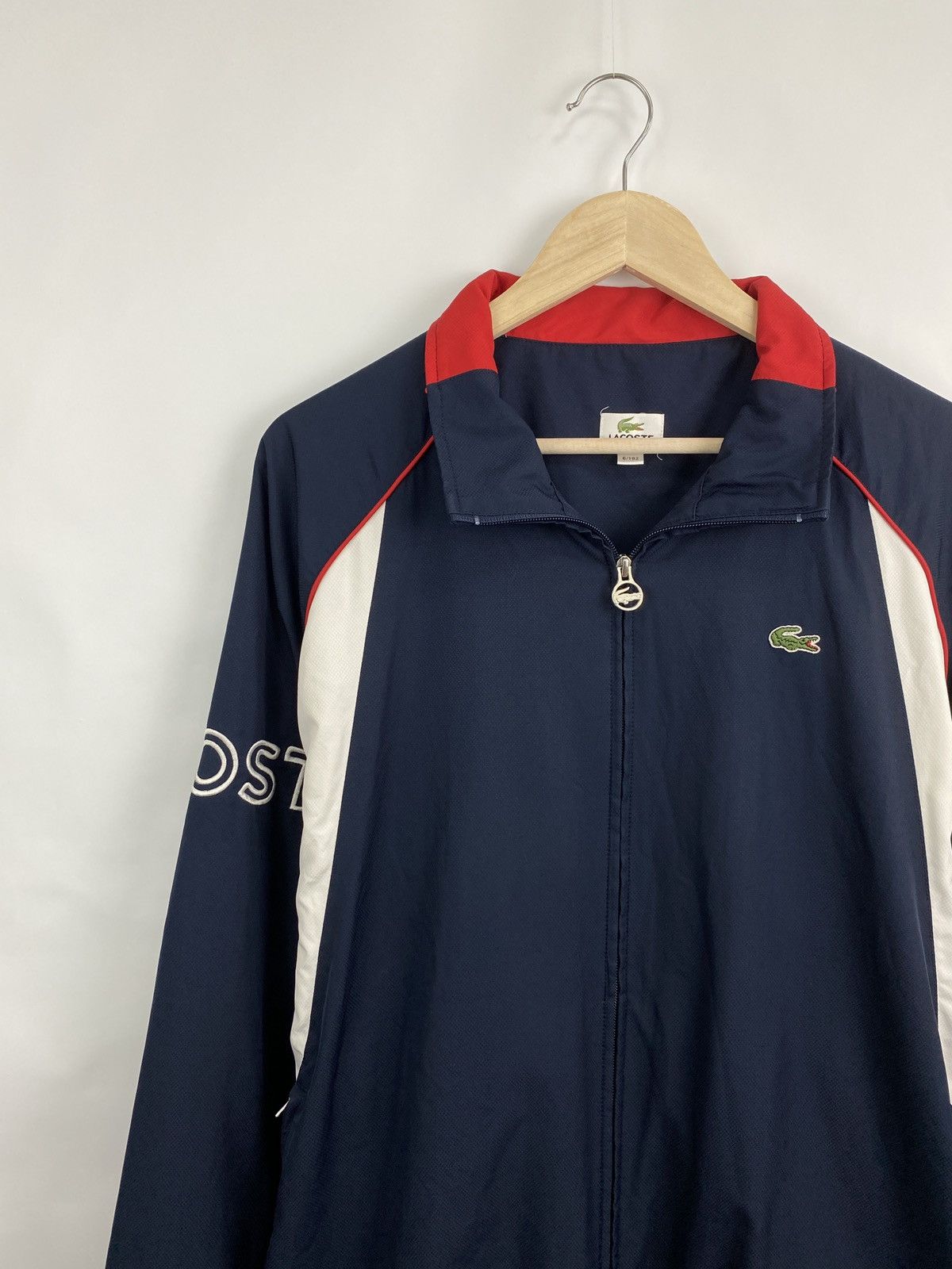 Lacoste 🇫🇷 Vintage 90s Lacoste Zip Hoodie Athletic Style Retro Y2K Size US XXL / EU 58 / 5 - 2 Thumbnail