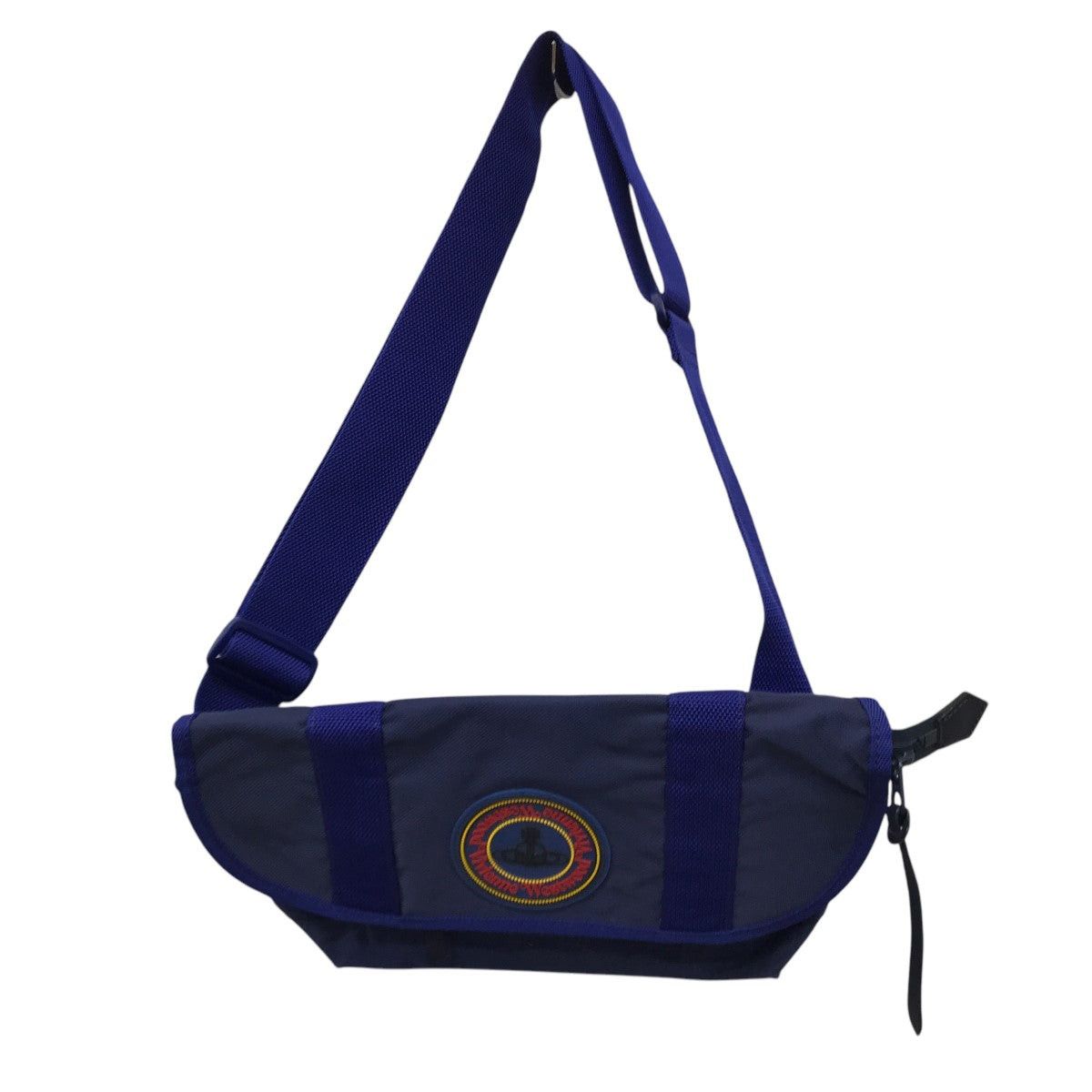 Vivienne Westwood Orb Shoulder Bag in Blue, Men's