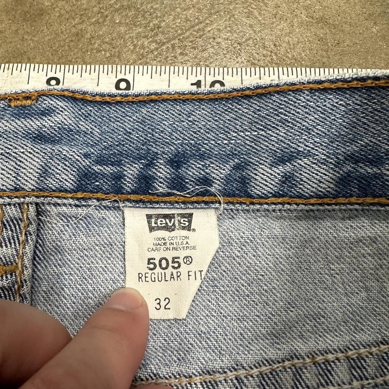 Levi's Vintage Levi’s 505 Men’s Denim Jorts Size 32 Size US 32 / EU 48 - 8 Thumbnail