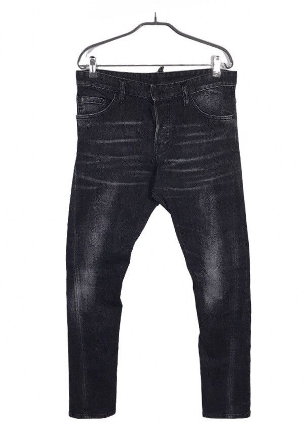 Dsquared2 Dsquared2 Sexy Twist Jeans Denim Dark Gray 32 Size Size US 32 / EU 48 - 1 Thumbnail