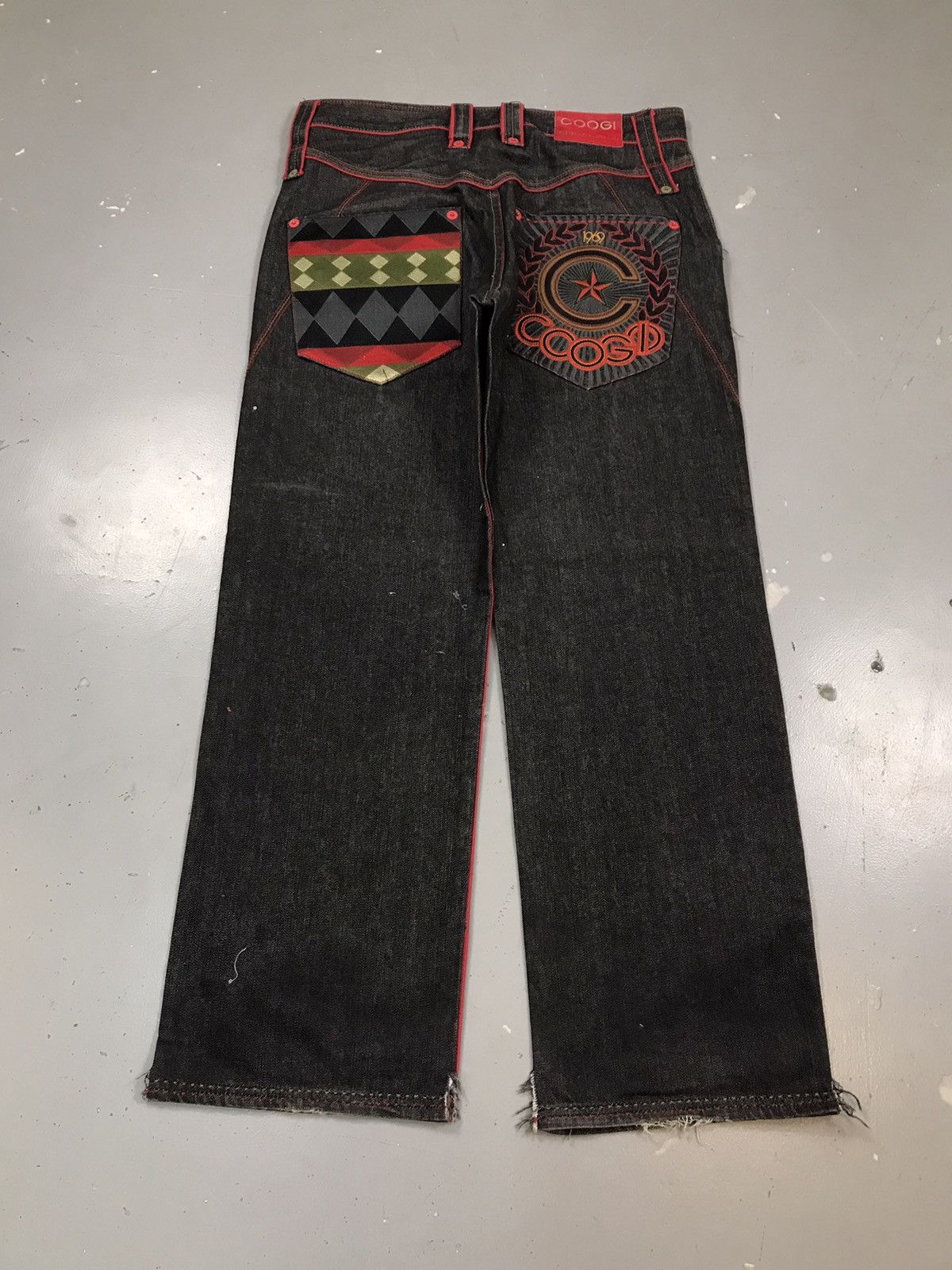 Coogi × Vintage Vintage Coogi leaf embroidered straight fit denim Size US 36 / EU 52 - 1 Thumbnail
