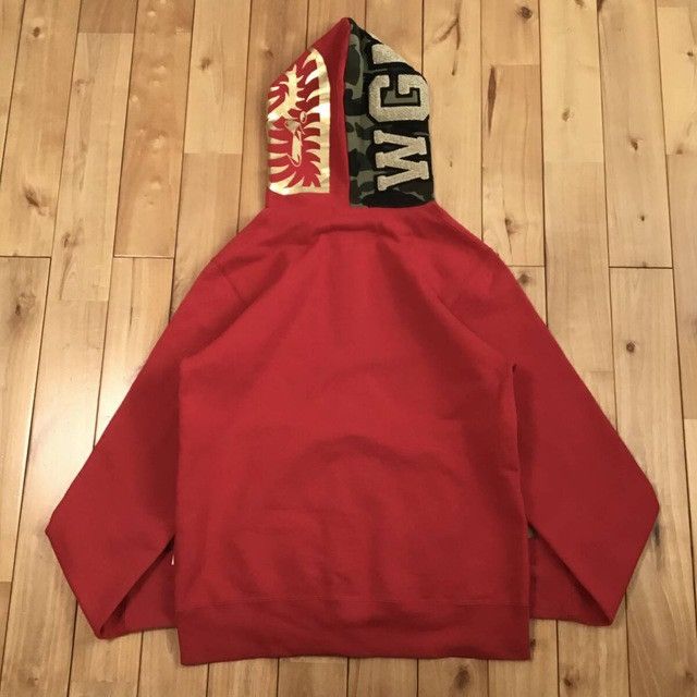 Bape × Swarovski Swarovski × BAPE camo shark full zip hoodie a bathing ape Size US M / EU 48-50 / 2 - 6 Thumbnail