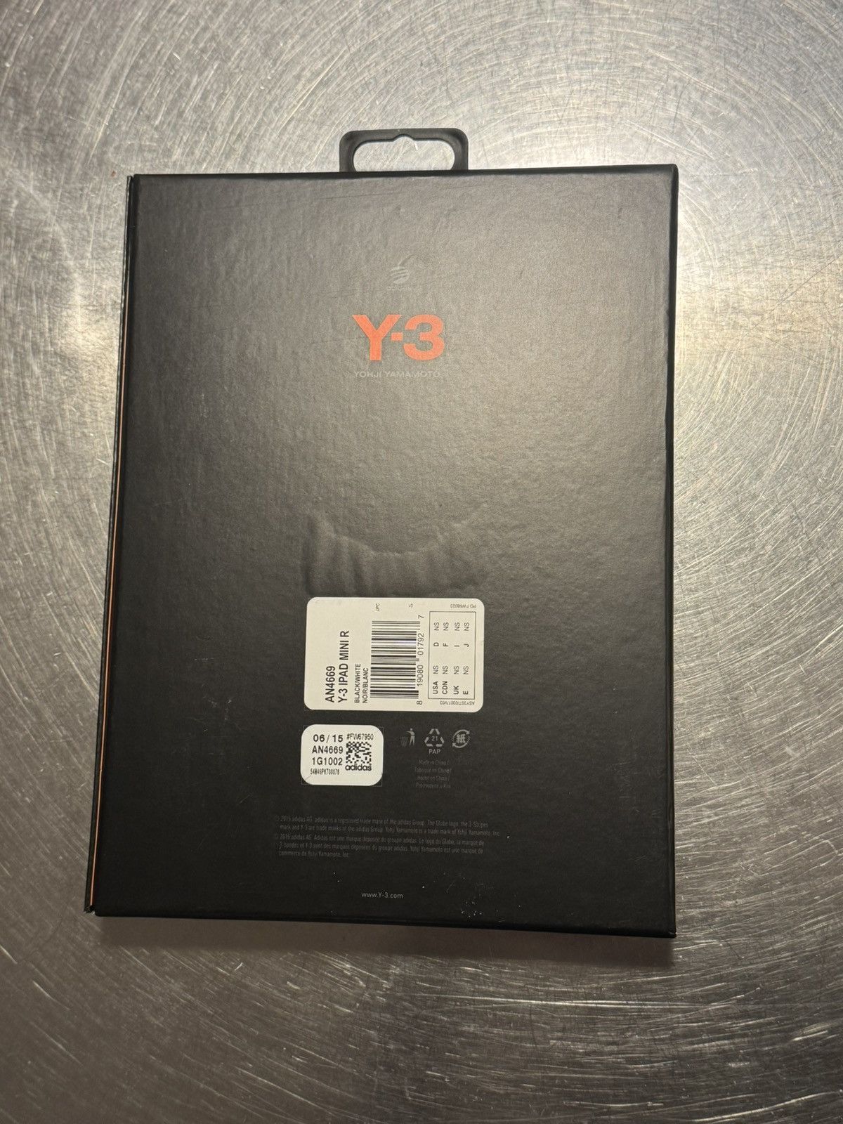 Y-3 × Yohji Yamamoto Y-3 iPad Mini Case (Standcase) Size ONE SIZE - 2 Thumbnail