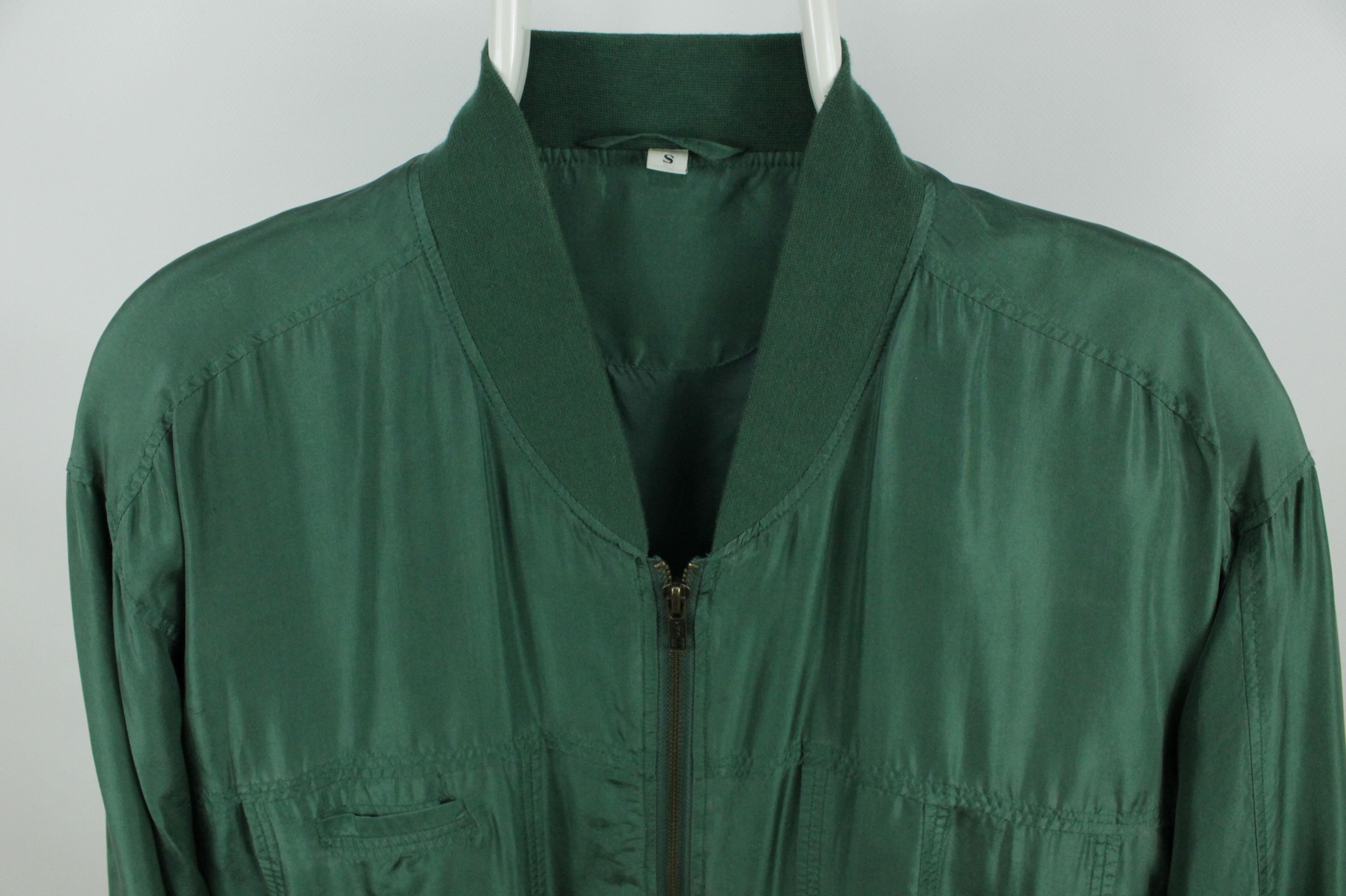 Vintage Vintage International Gatsby Silk Bomber Jacket Size US S / EU 44-46 / 1 - 2 Thumbnail