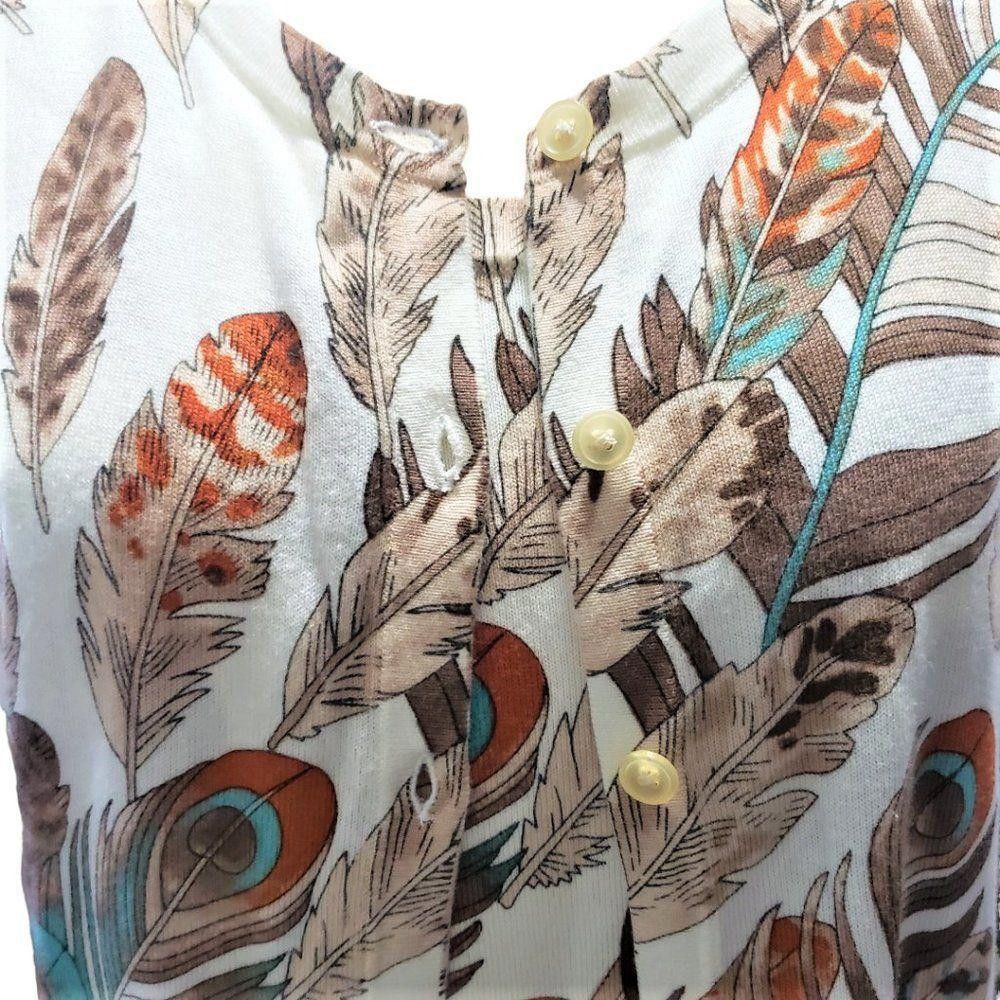 Designer Ct1394 Talbots Ladies Sweater Jacket Size Large Size L / US 10 / IT 46 - 3 Thumbnail