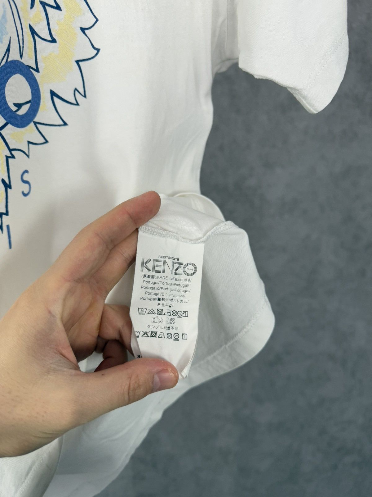 Designer × Kenzo Kenzo designer big center logo tee Size US M / EU 48-50 / 2 - 6 Thumbnail