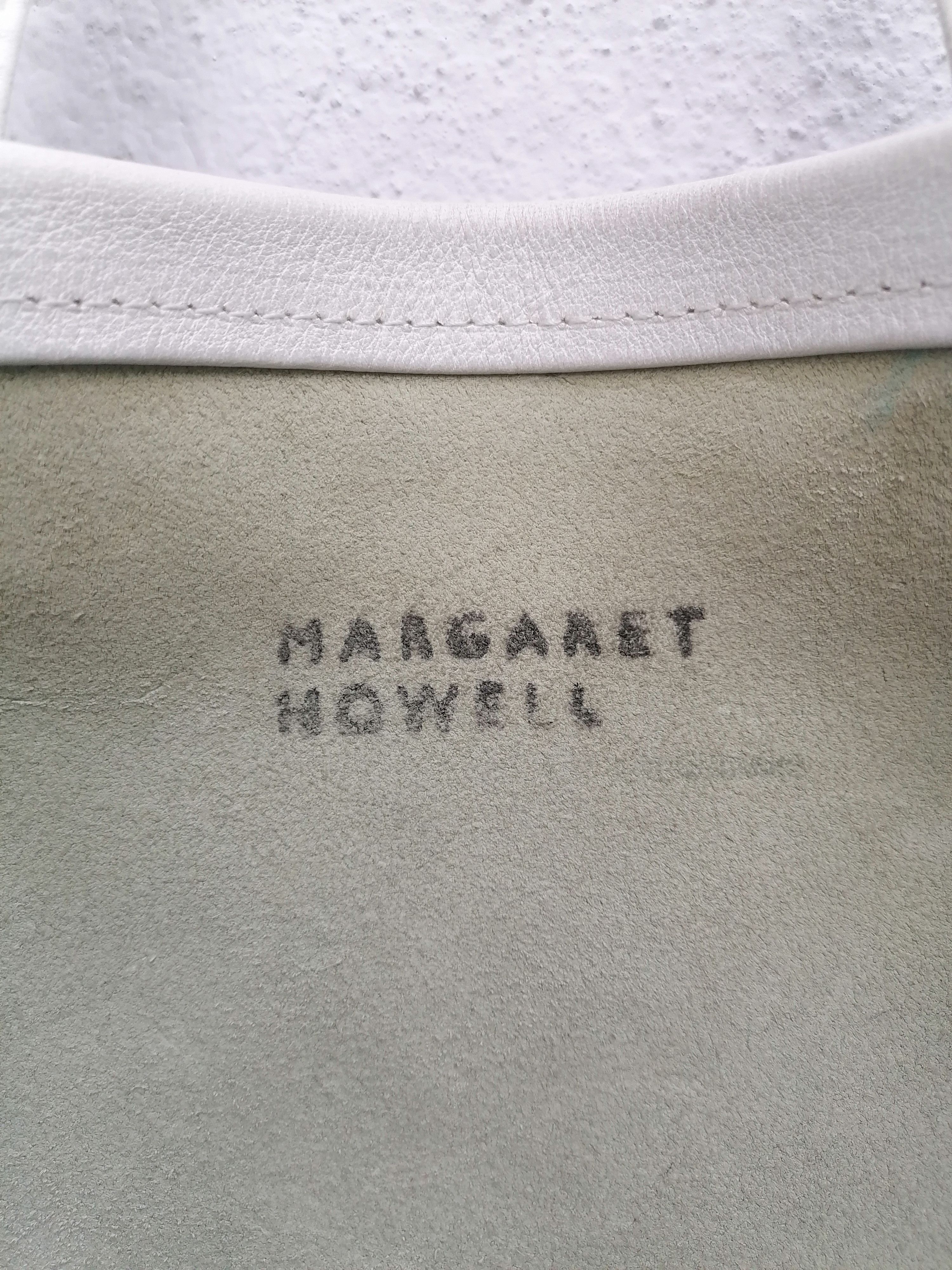 Genuine Leather × Margaret Howell × Vintage Rare Margaret Howell Pure Leather Tote Bags Size ONE SIZE - 8 Thumbnail