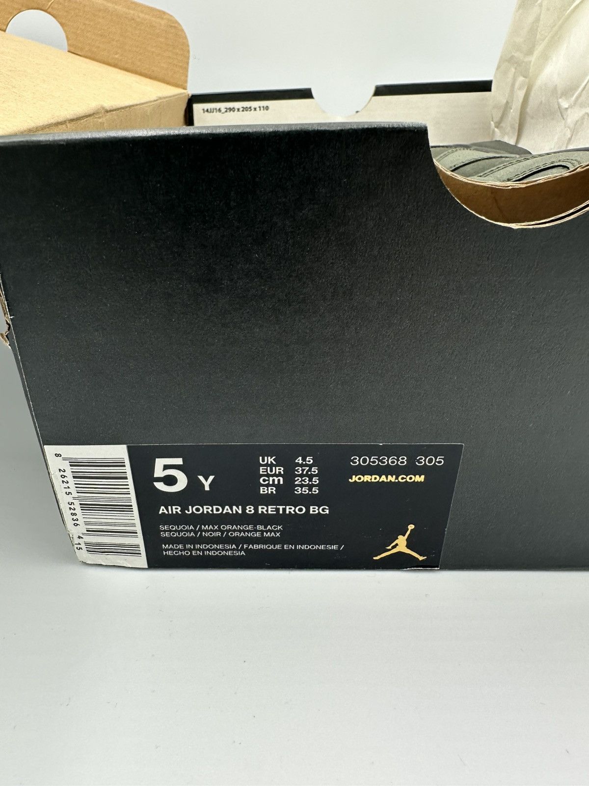 Jordan Brand × Undefeated Jordan 8 Undftd Size US 5 / EU 37 - 3 Thumbnail