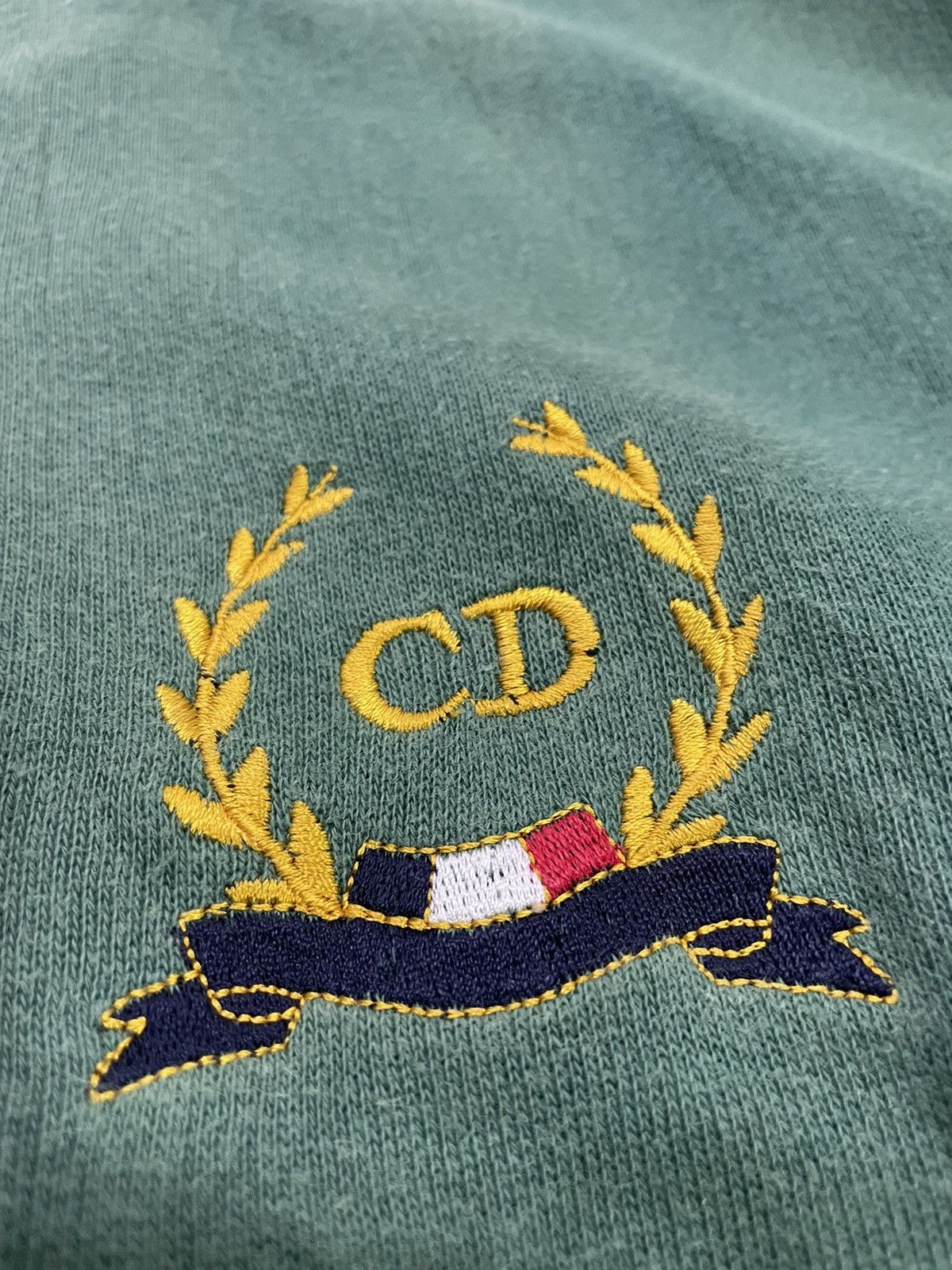 Christian Dior Monsieur × Vintage Vintage Christian Dior CD Spellout Sweatshirt Size US L / EU 52-54 / 3 - 6 Thumbnail