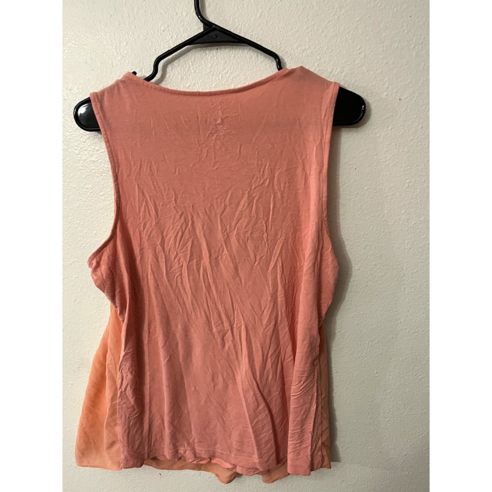 Vintage New York & Company Blouse Shirt Sleeveless Pink Scoop Neck Womens L Regular Size L / US 10 / IT 46 - 3 Thumbnail