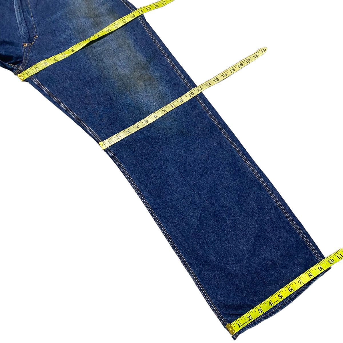 Bape Vintage Bape Denim Carpenter Pants Oiled Coated Size US 34 / EU 50 - 21 Thumbnail