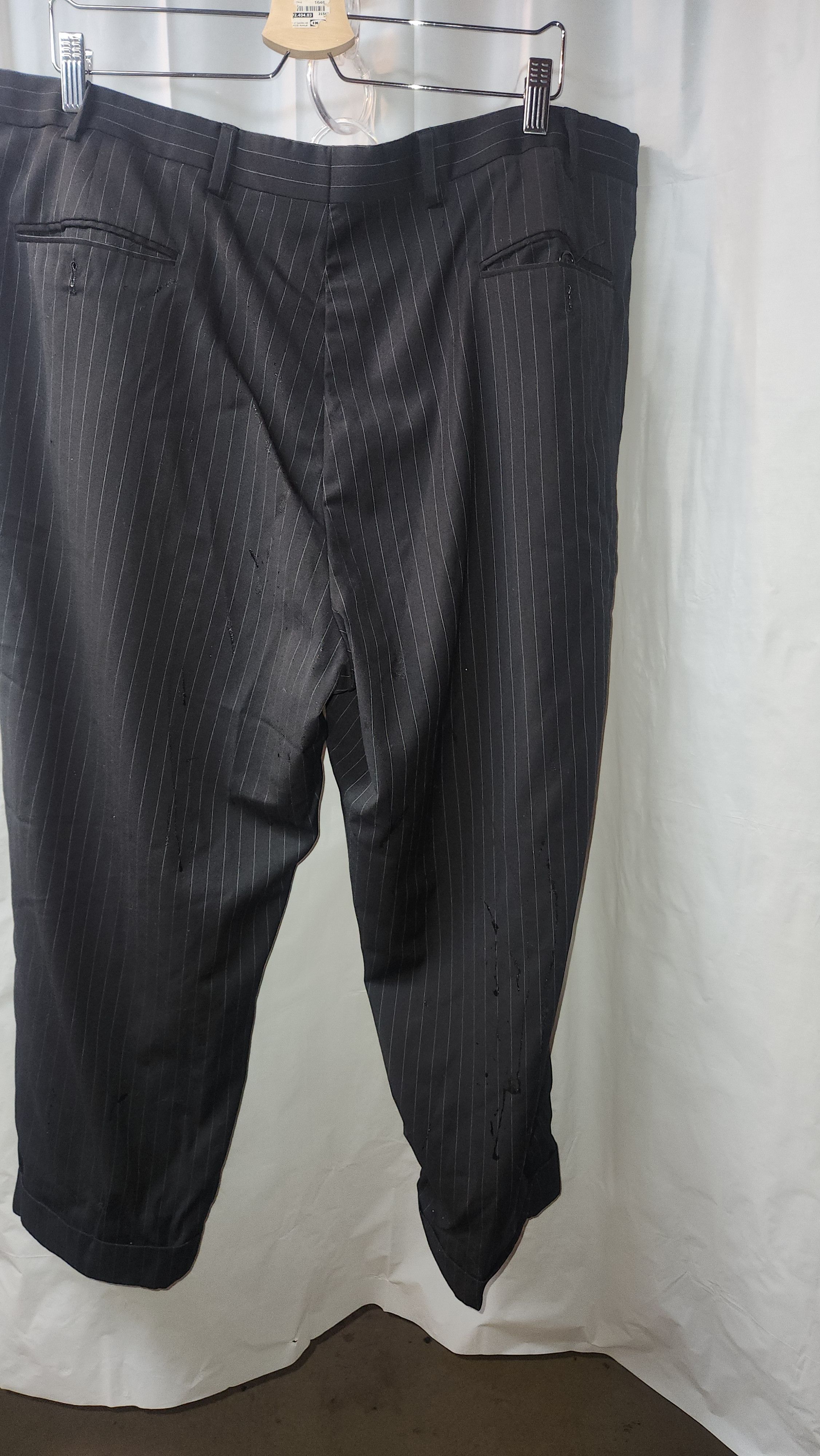 Tommy Hilfiger Tommy Hilfiger Dress Pants Black size W42 L 32 Size US 42 / EU 58 - 2 Thumbnail
