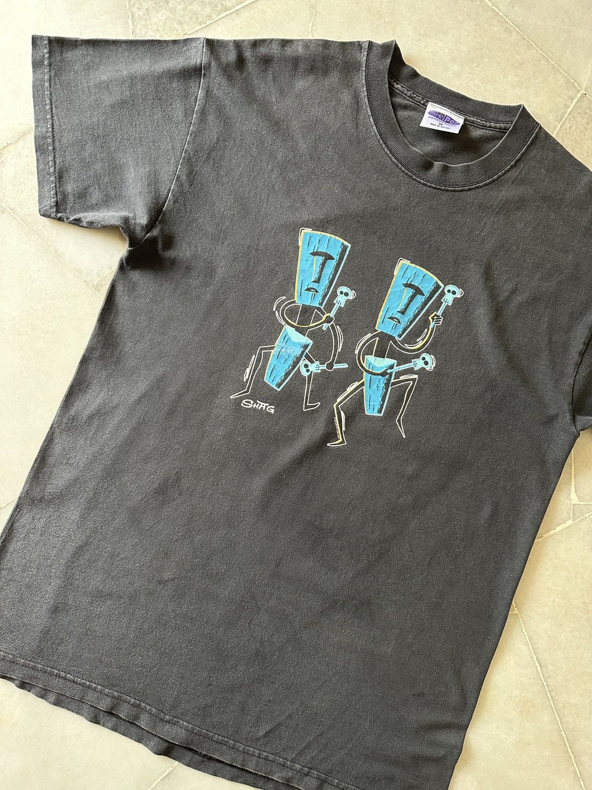 Vintage VINTAGE 2001 POSTER POP SHAG TEE / SHIRT Size US M / EU 48-50 / 2 - 2 Thumbnail