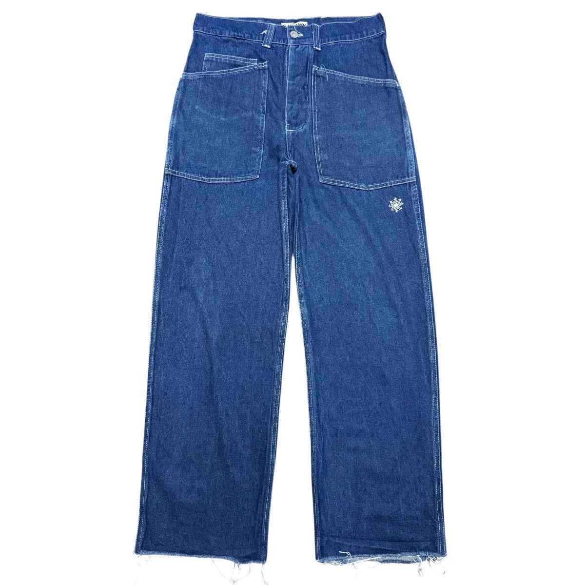 Japanese Brand KARMASS Us Army Denim Pants Size US 30 / EU 46 - 1 Thumbnail