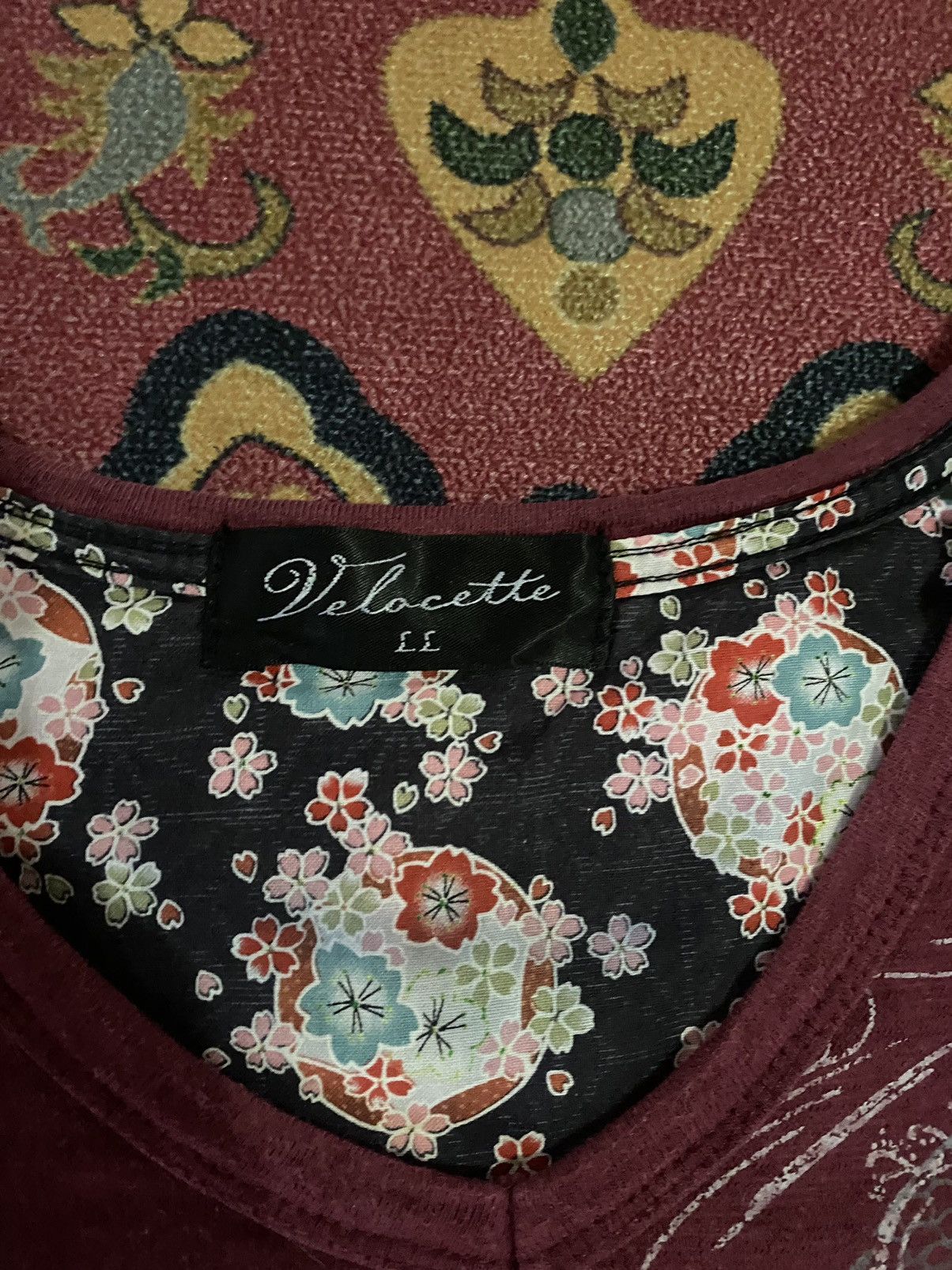 Japanese Brand Vintage Velocette Dragon Design Style Size US L / EU 52-54 / 3 - 4 Thumbnail