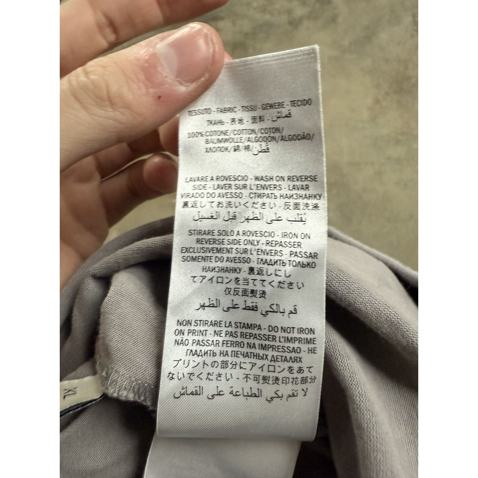 Gucci Gucci Tee Grey Green Used XL Size US XL / EU 56 / 4 - 8 Thumbnail