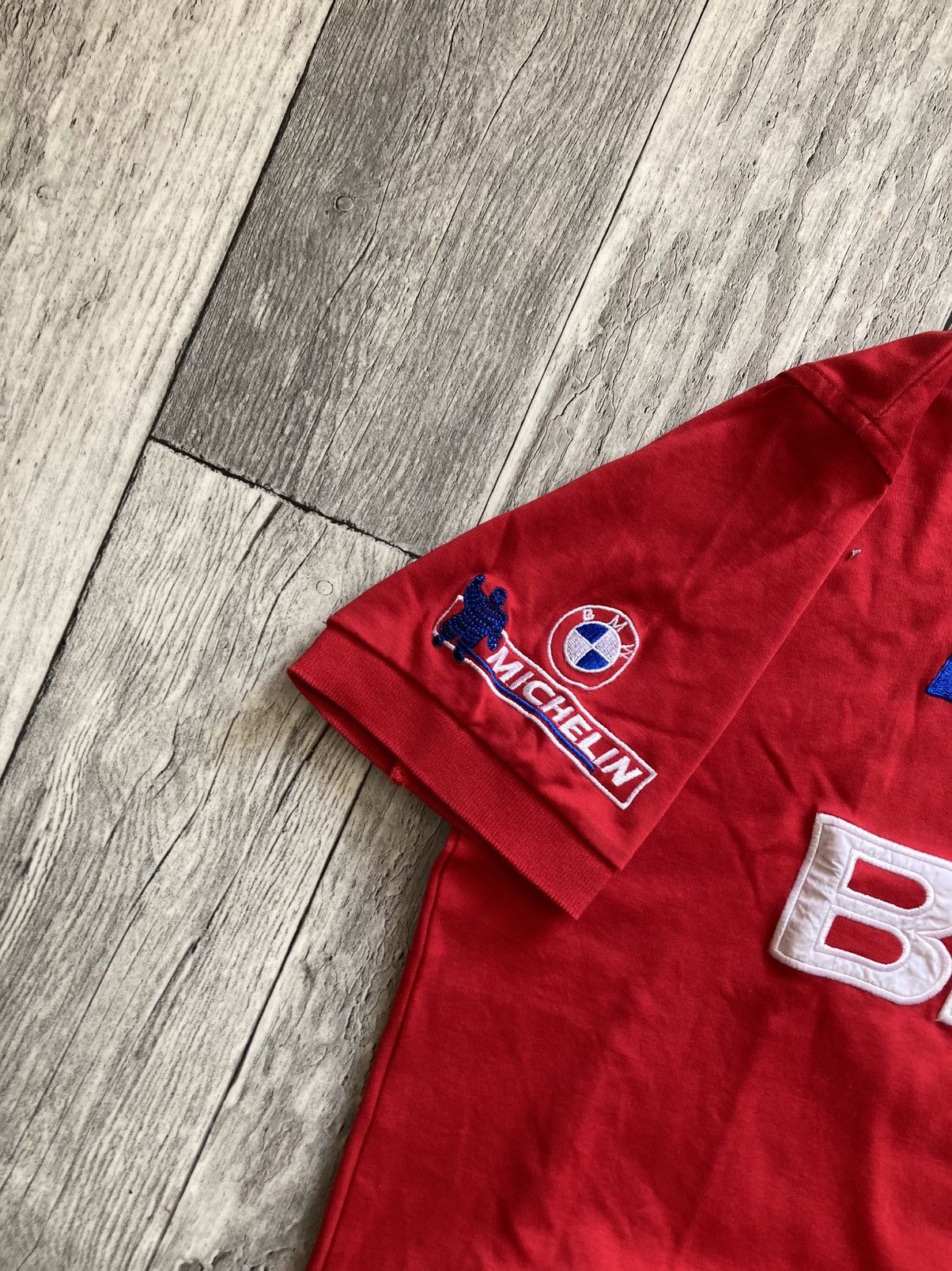 BMW × Vintage Vintage 90’s BMW racing polo tshirt L y2k Nascar drip f1 Size US L / EU 52-54 / 3 - 5 Thumbnail
