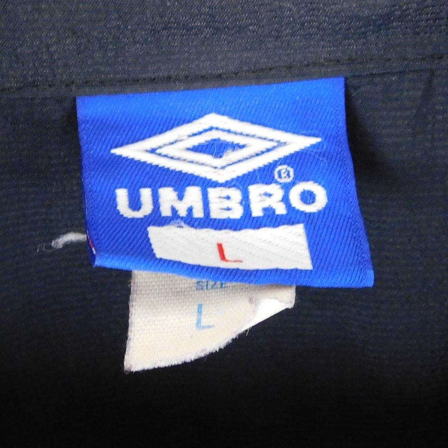 Umbro 90s Umbro Windbreaker Size L Purple Black Full Zip Retro Size US L / EU 52-54 / 3 - 3 Thumbnail
