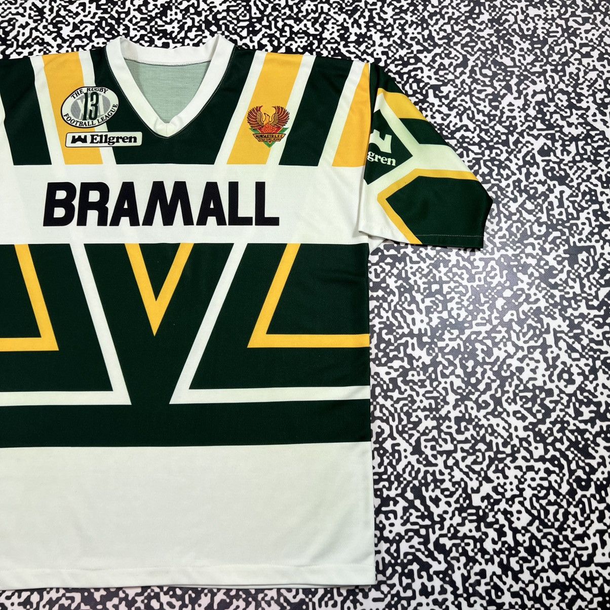 Vintage Vintage 90s Hunslet RLFC Northampton Town FC Rugby Jersey Size US L / EU 52-54 / 3 - 4 Thumbnail