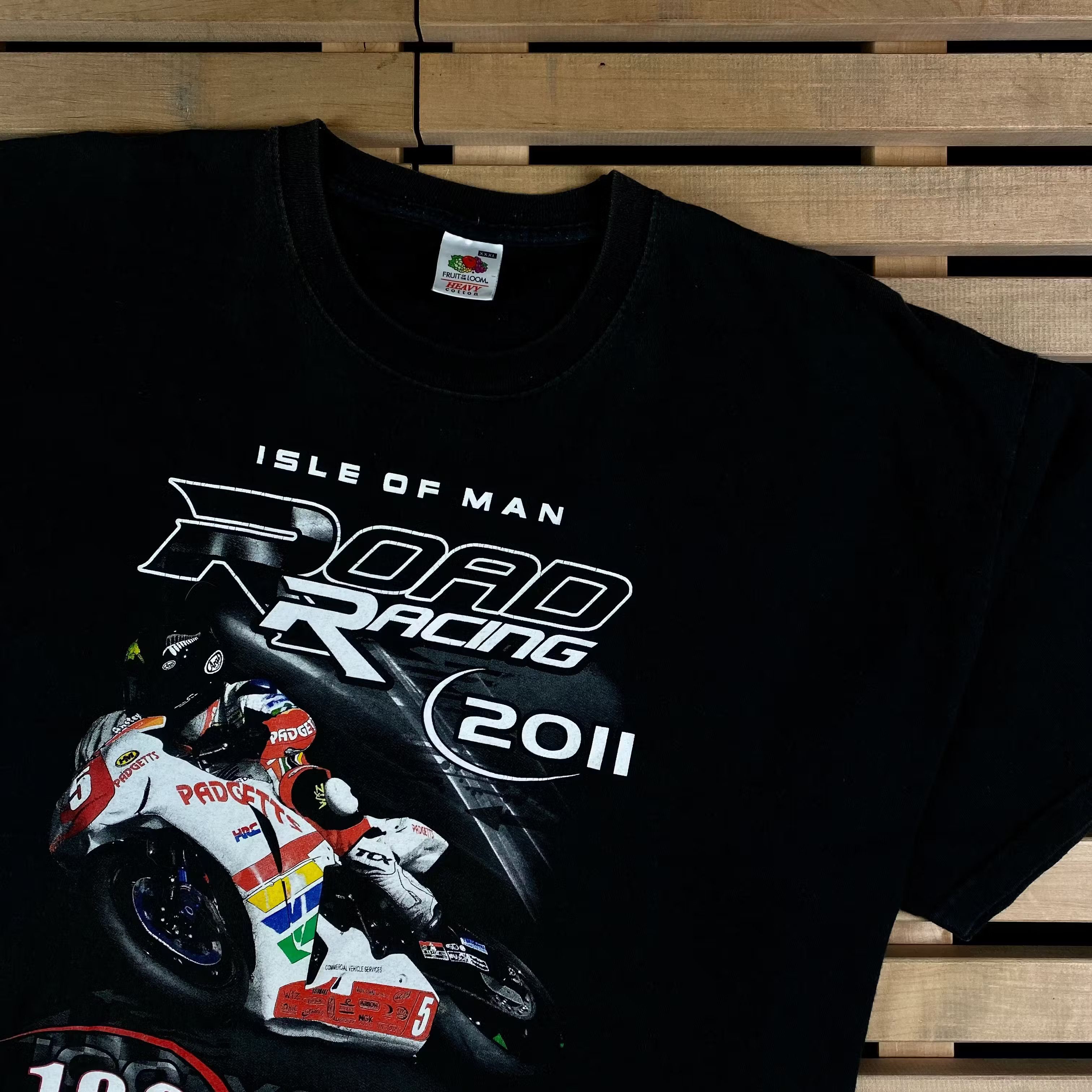 Vintage Racing Road T Shirt 2011 Isle Of Man 100 Years Size XXXL Size US XXL / EU 58 / 5 - 2 Thumbnail