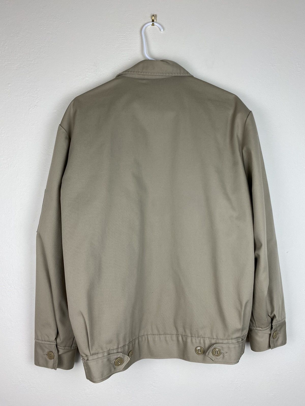 Dickies × Vintage Cream Dickies Zip Up Work Jacket Size US M / EU 48-50 / 2 - 7 Thumbnail