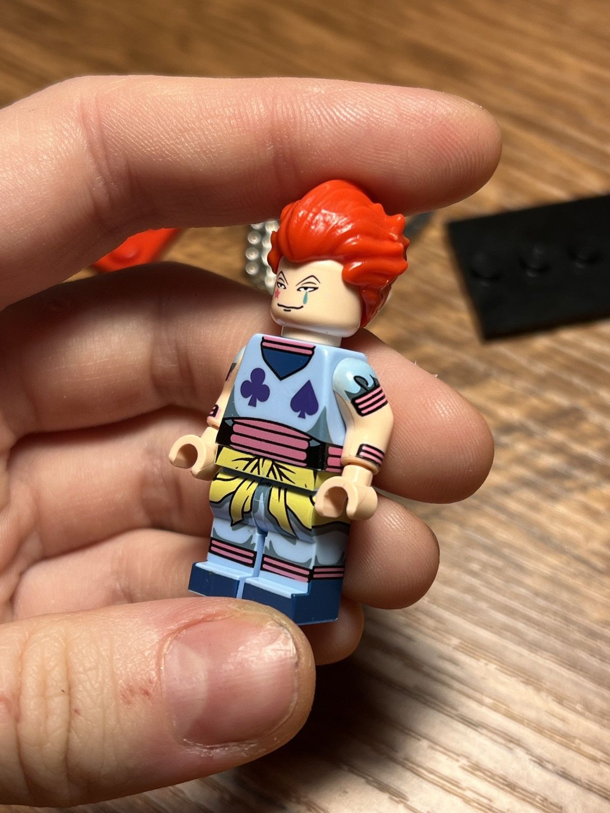 Anime Hunter x hunter hisoka anime legominifigure keychain keyring Size ONE SIZE - 5 Thumbnail