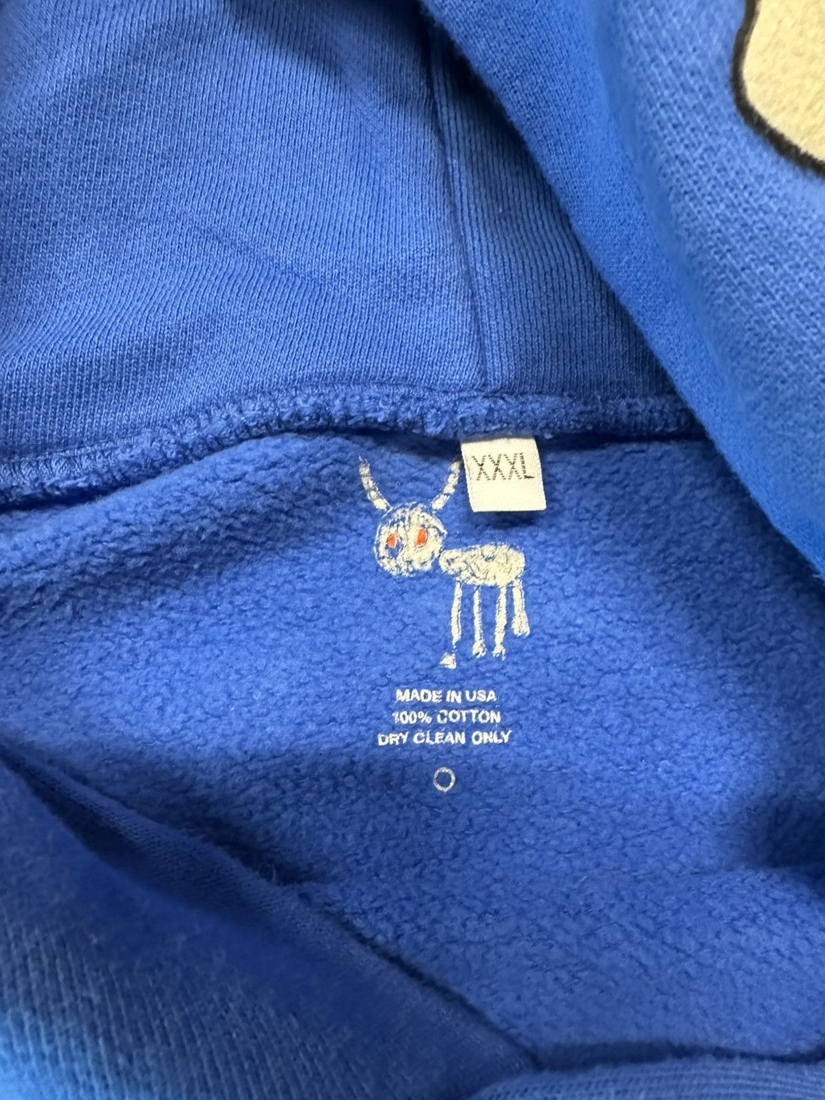 Drake Drake for all the dogs hoodie blue Size US XXL / EU 58 / 5 - 2 Thumbnail