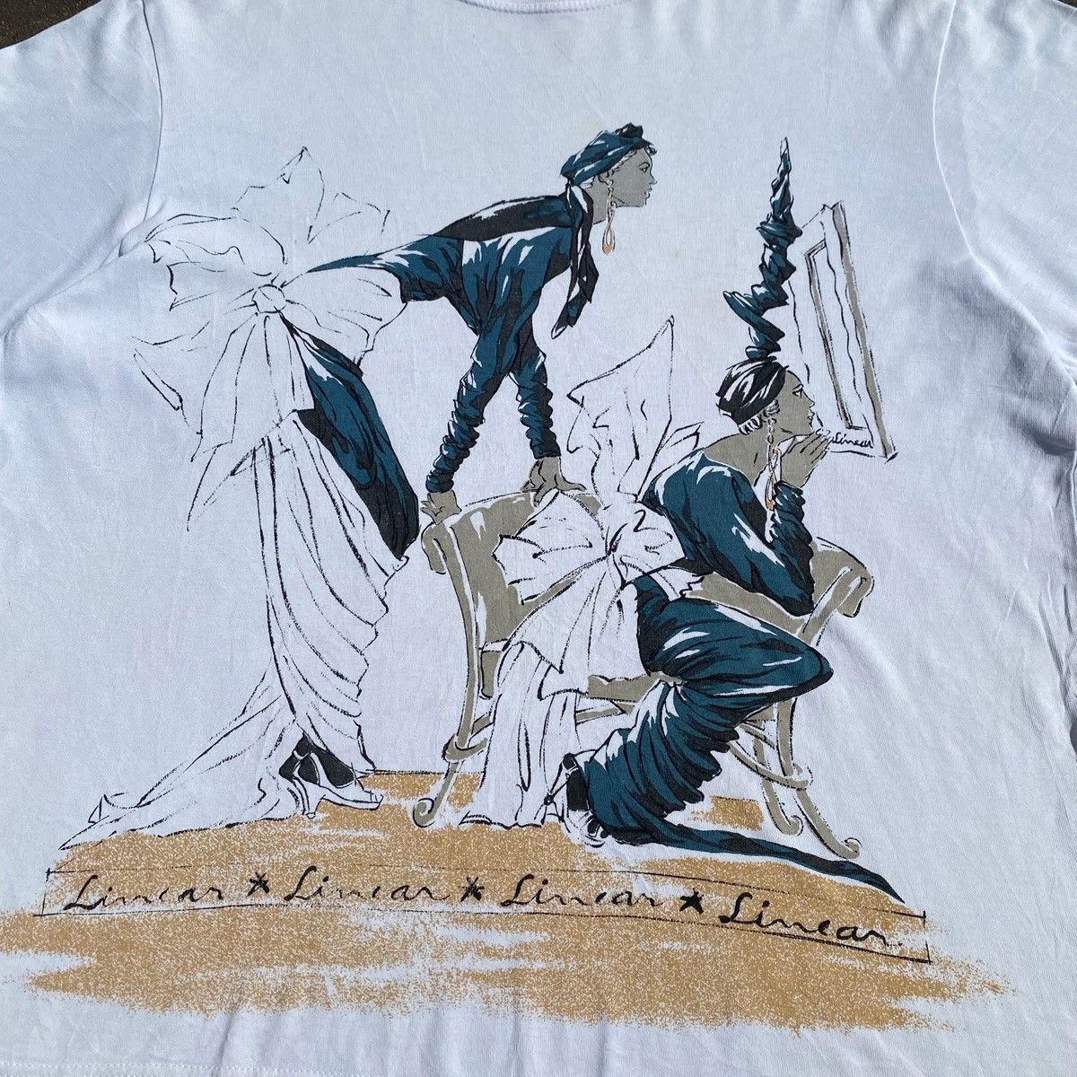 Japanese Brand RARE ‼️ Linear Size US M / EU 48-50 / 2 - 2 Thumbnail