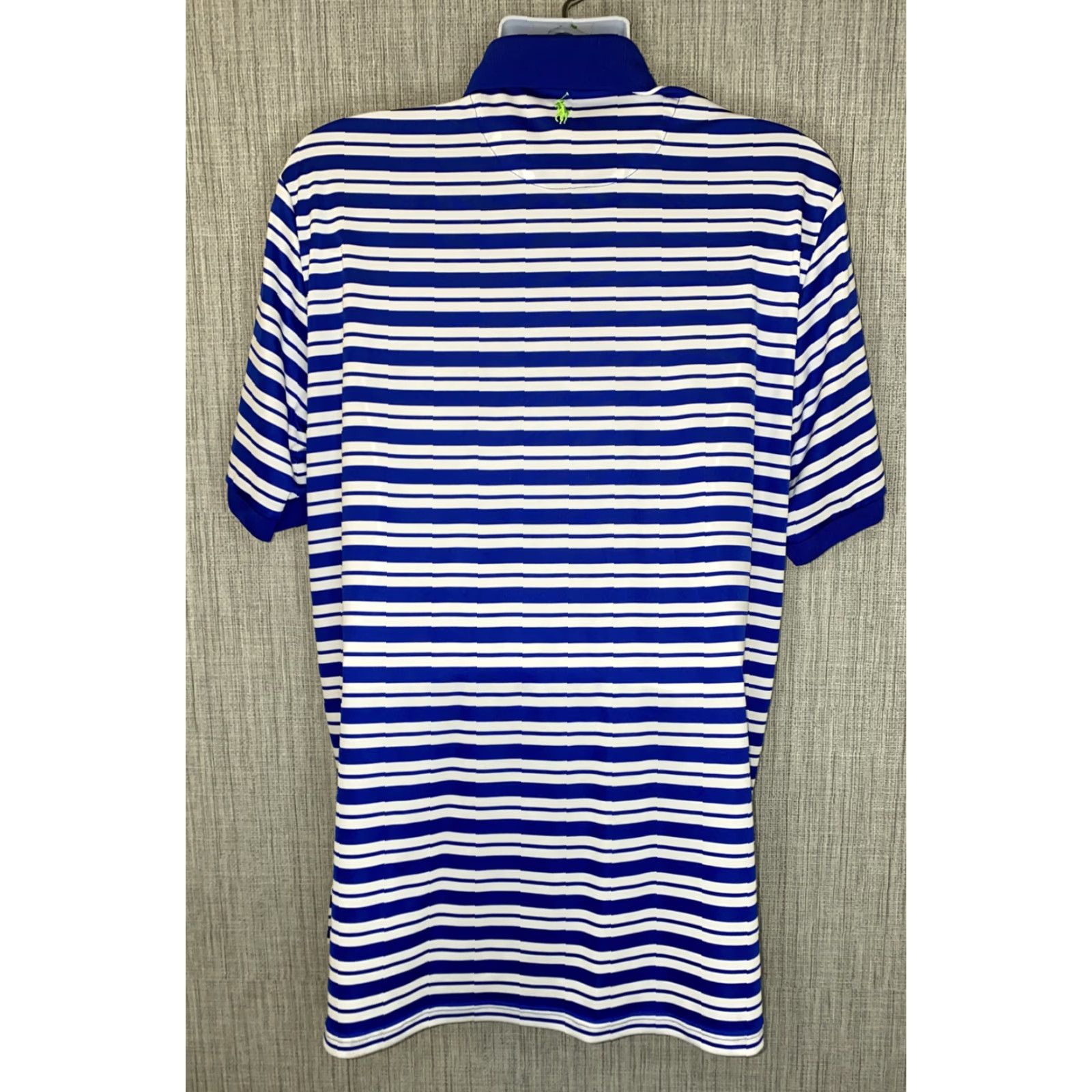 Ralph Lauren Polo Golf Ralph Lauren Mens Blue/White Striped Golf Polo Shirt L Size US L / EU 52-54 / 3 - 4 Thumbnail