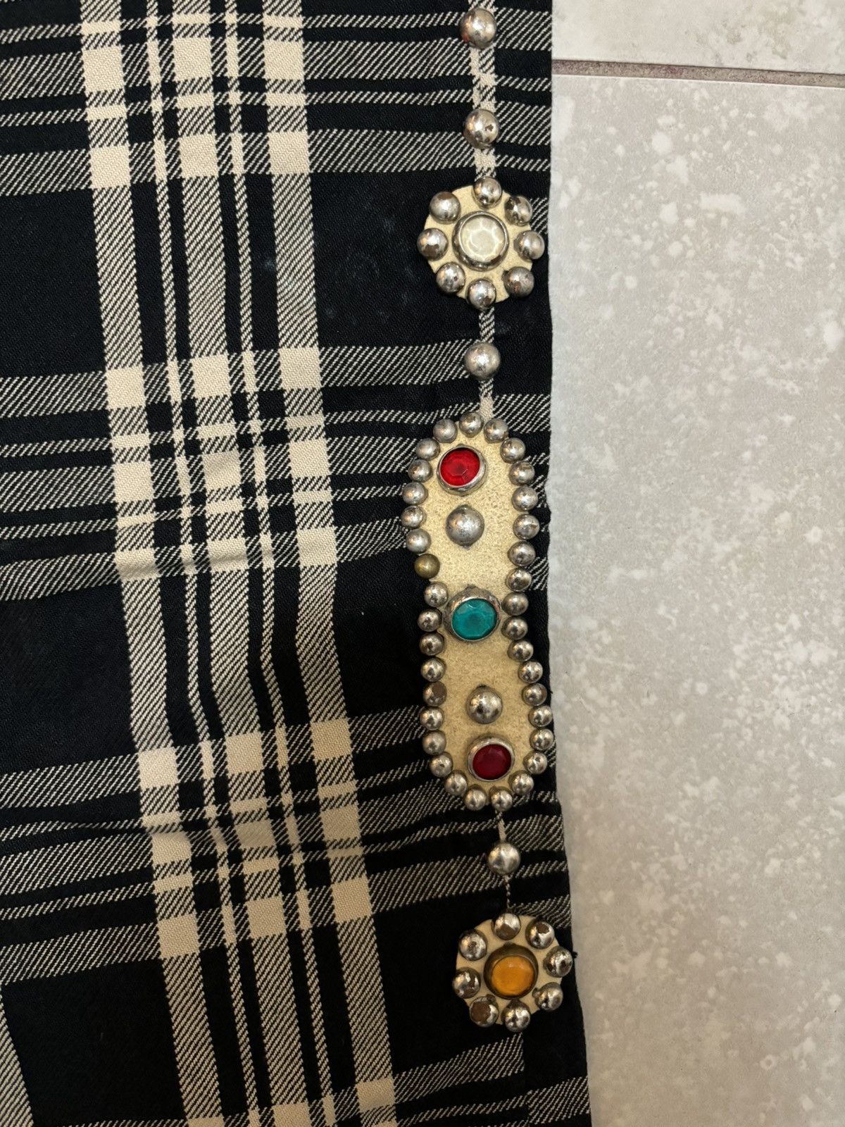 Kapital Rare FW14 1st release Kapital Kountry gemstone studded pants Size US 30 / EU 46 - 12 Thumbnail