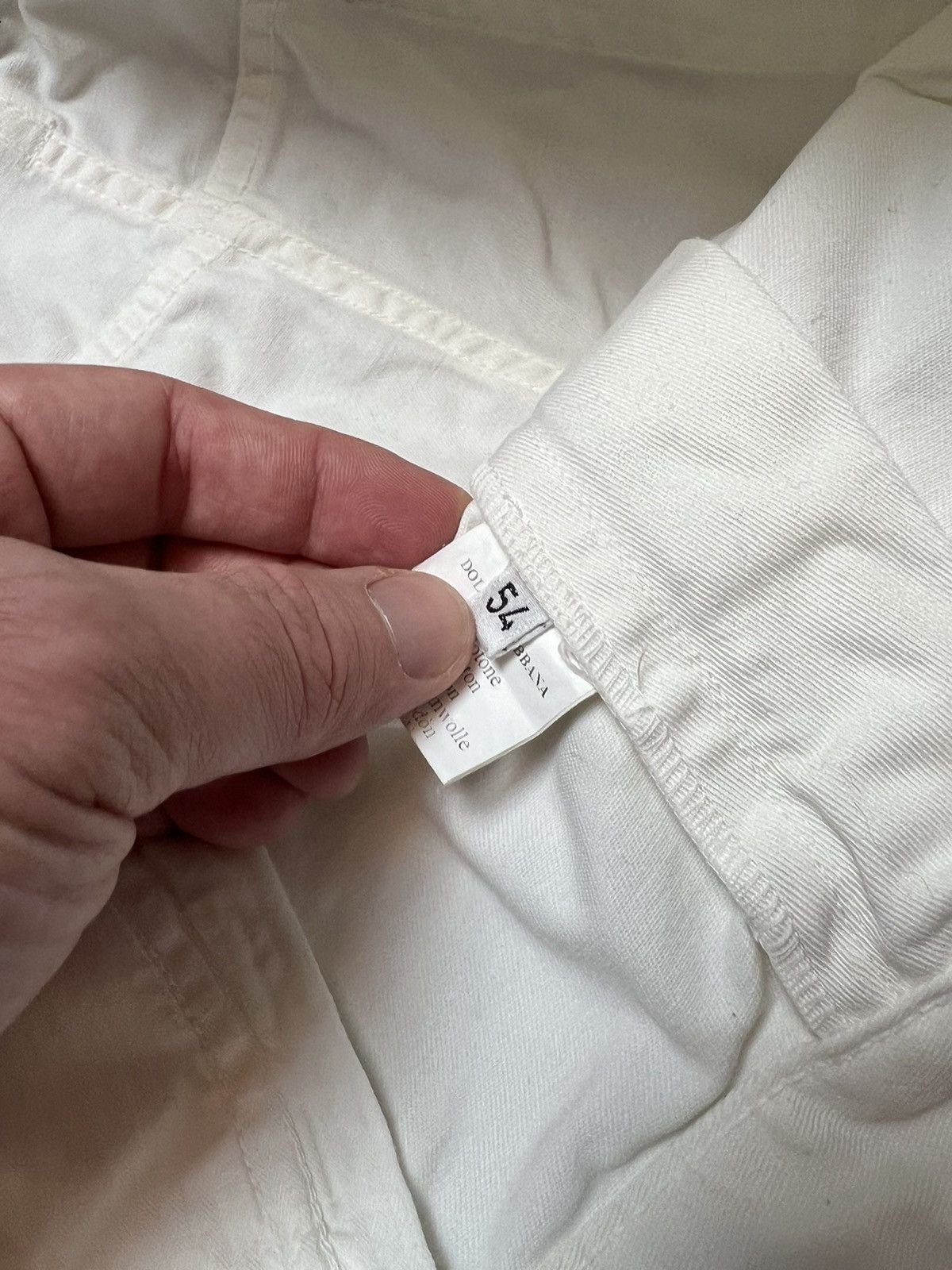 Dolce & Gabbana Dolce & Gabbana white pants luxury sale Size US 36 / EU 52 - 13 Thumbnail