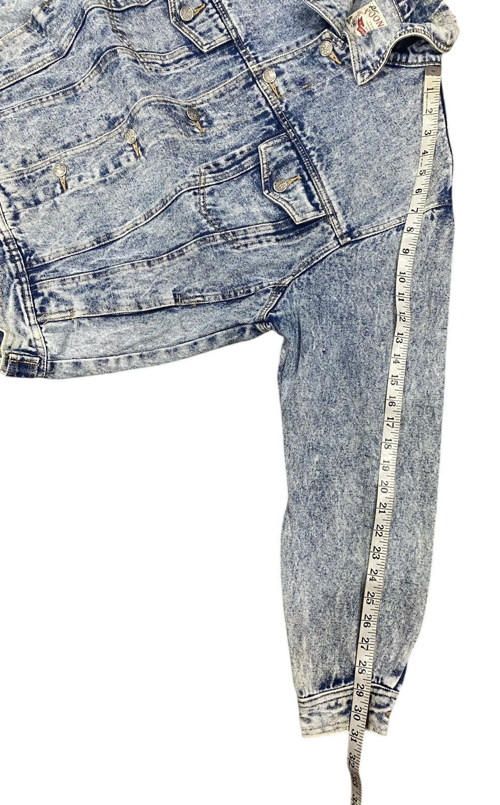 If Six Was Nine Rare POONER’S Denim Jacket Stonewash Size US M / EU 48-50 / 2 - 20 Thumbnail