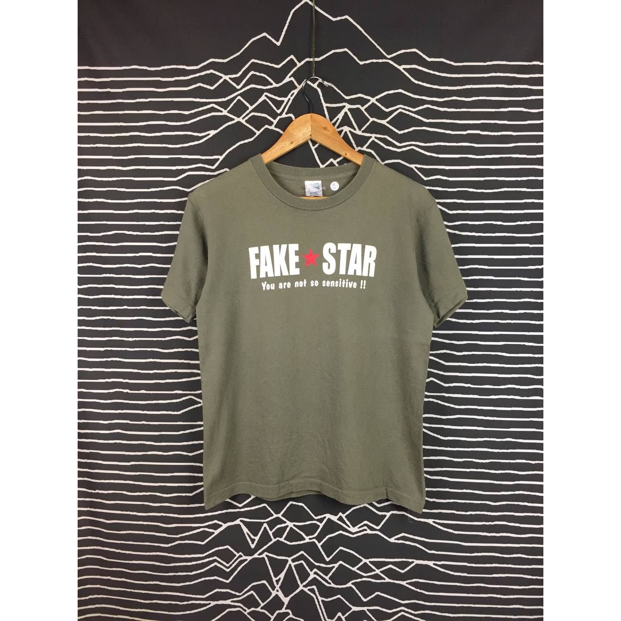 Japanese Brand Cross & Stitch Fake Star You Are Not So Sensitive Tee Size US S / EU 44-46 / 1 - 2 Thumbnail