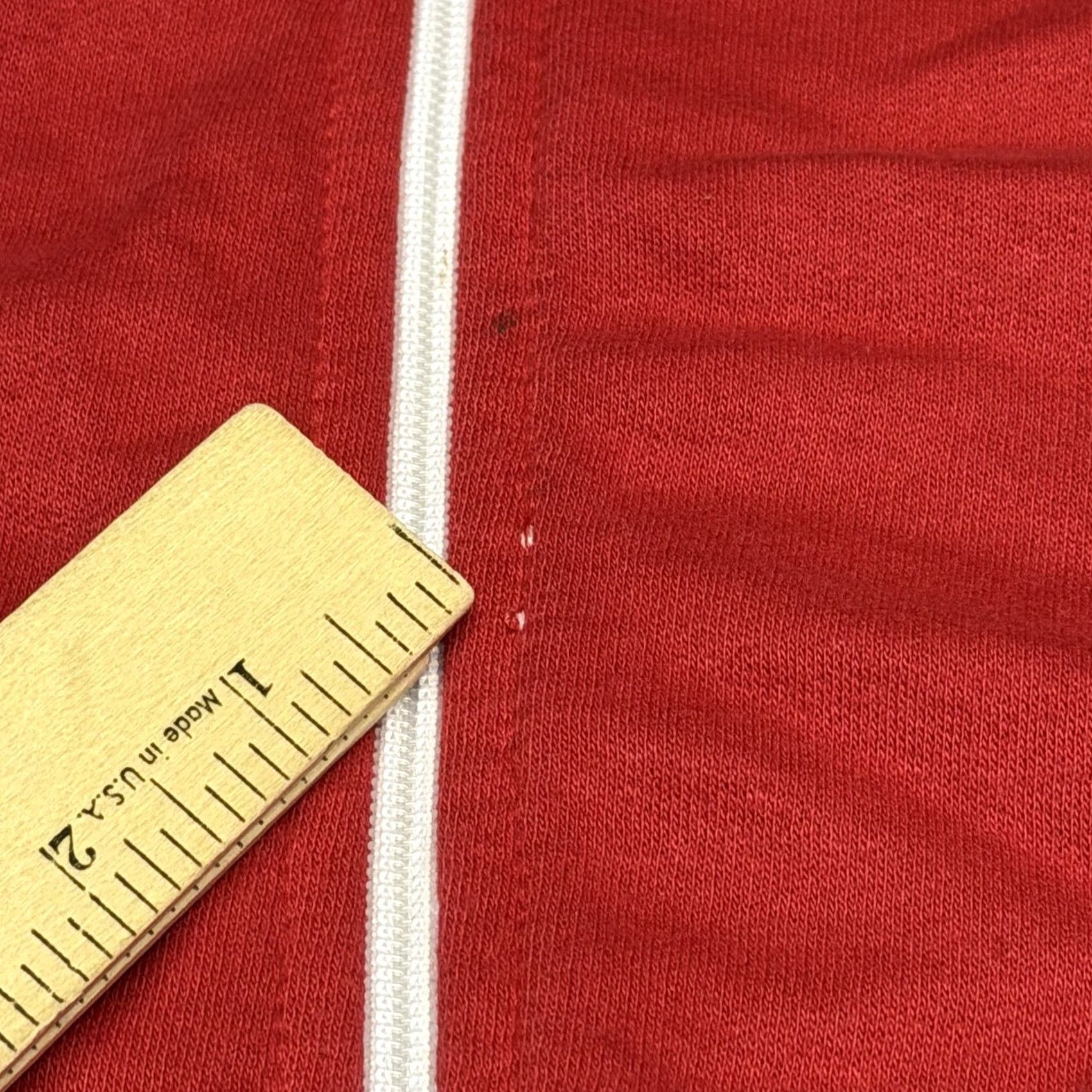 Vintage Mecca Apparel Jacket Mens 3XL Red Track Full Zip Crest Logo Stripe Athletic Size US XXL / EU 58 / 5 - 6 Thumbnail