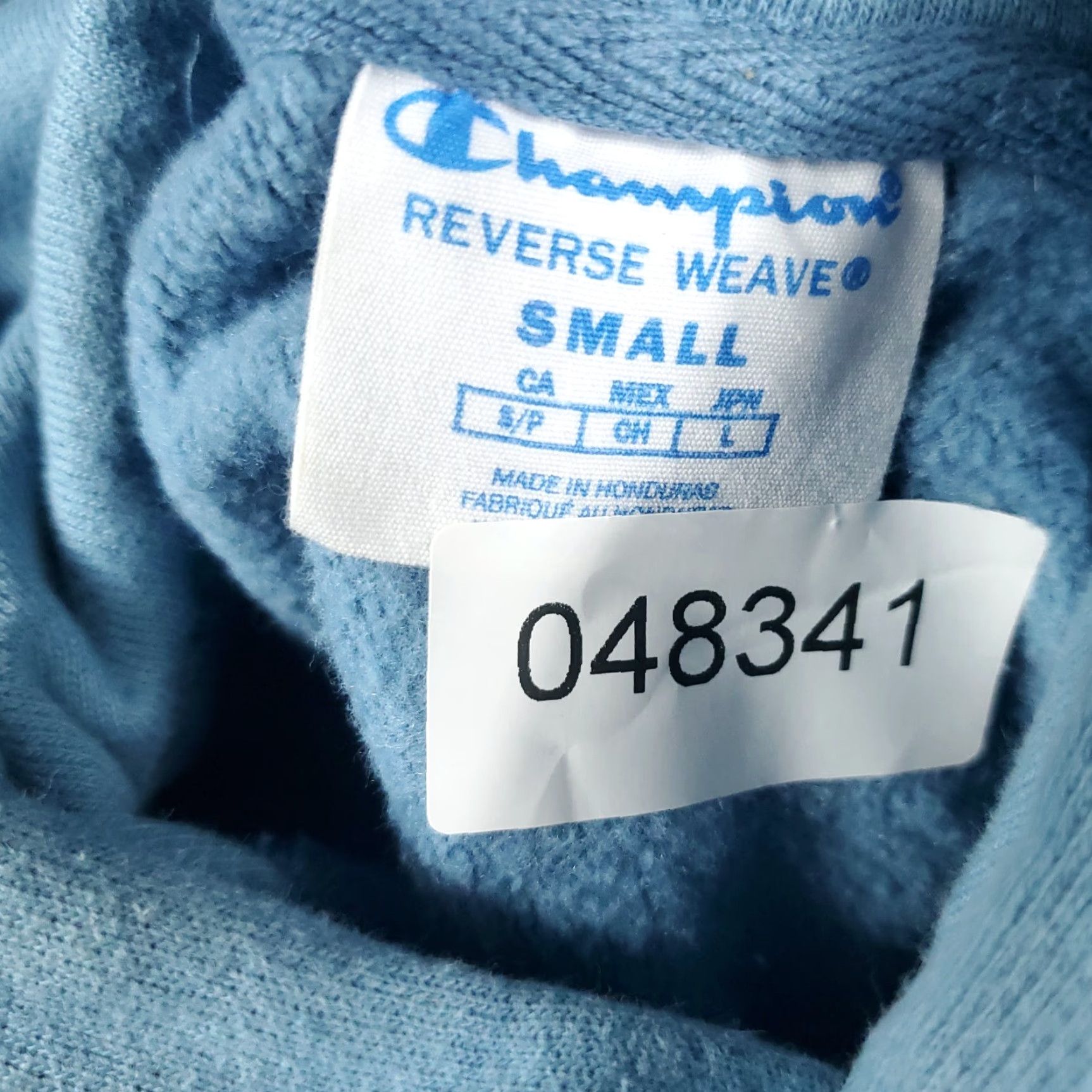 Champion Champion Hoodie Mens Small Blue Pullover Sweatshirt - Long Sleeve, Mock Neck, Sports Size US S / EU 44-46 / 1 - 8 Thumbnail