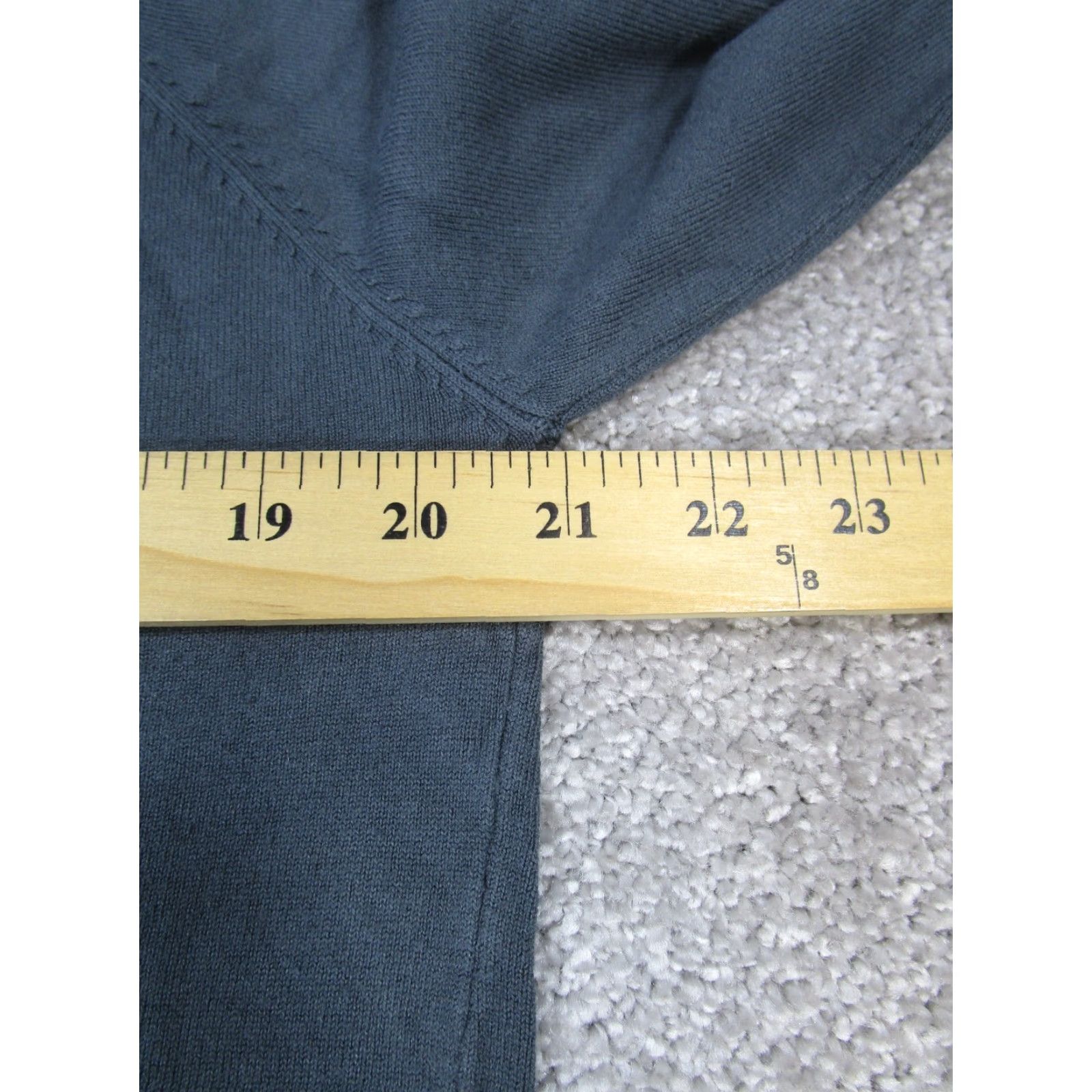 Zara VINTAGE Zara Sweater Pullover Women Medium Gray Knit 90s Mock Neck Long Sleeve Size M / US 6-8 / IT 42-44 - 6 Thumbnail
