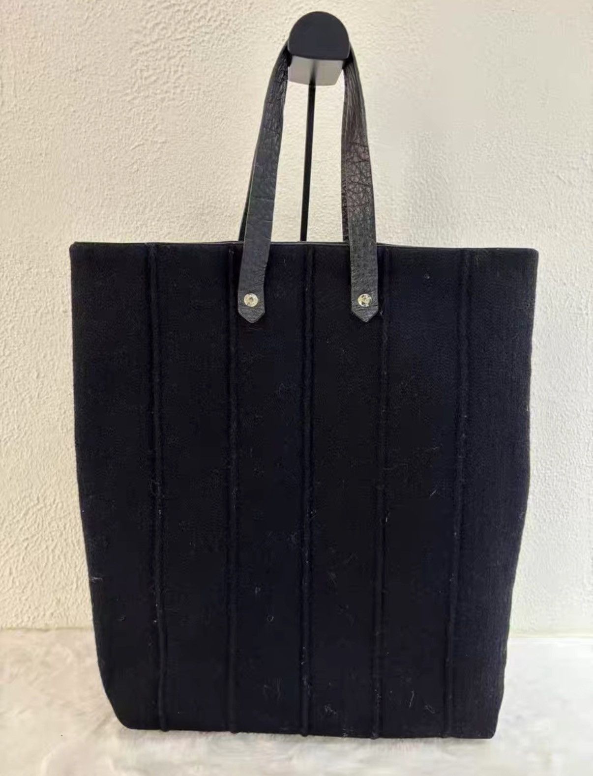 Hermes Hermès black long tote handbag J38 Size ONE SIZE - 2 Thumbnail