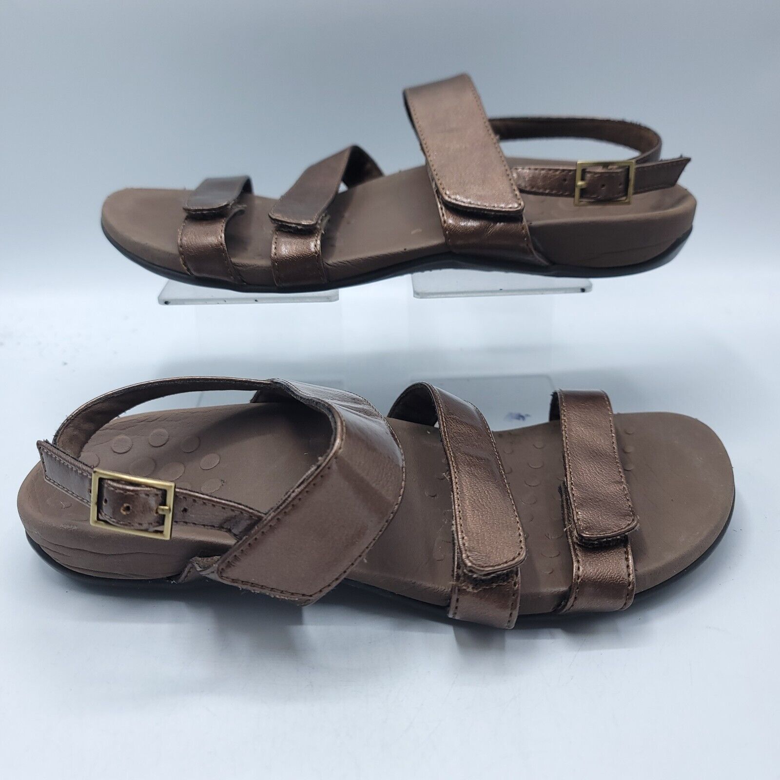 Vionic Vionic 342 Teagan Slide Sandals Womens Size 8 TVW4408 Brown Size US 8 / IT 38 - 6 Thumbnail