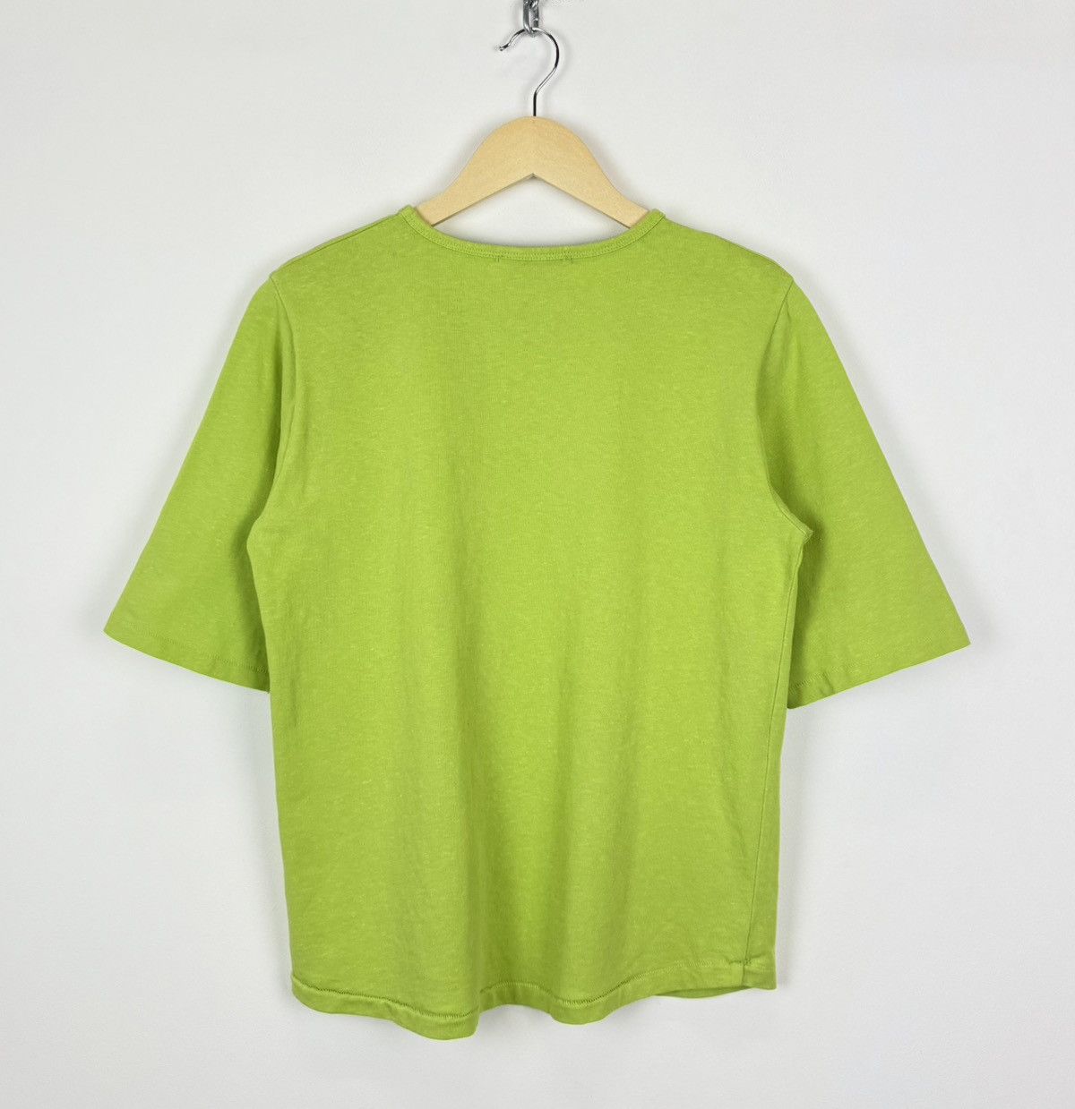 YMC YMC You Must Create London Half Sleeve T-Shirt Green Top Size S / US 4 / IT 40 - 9 Thumbnail