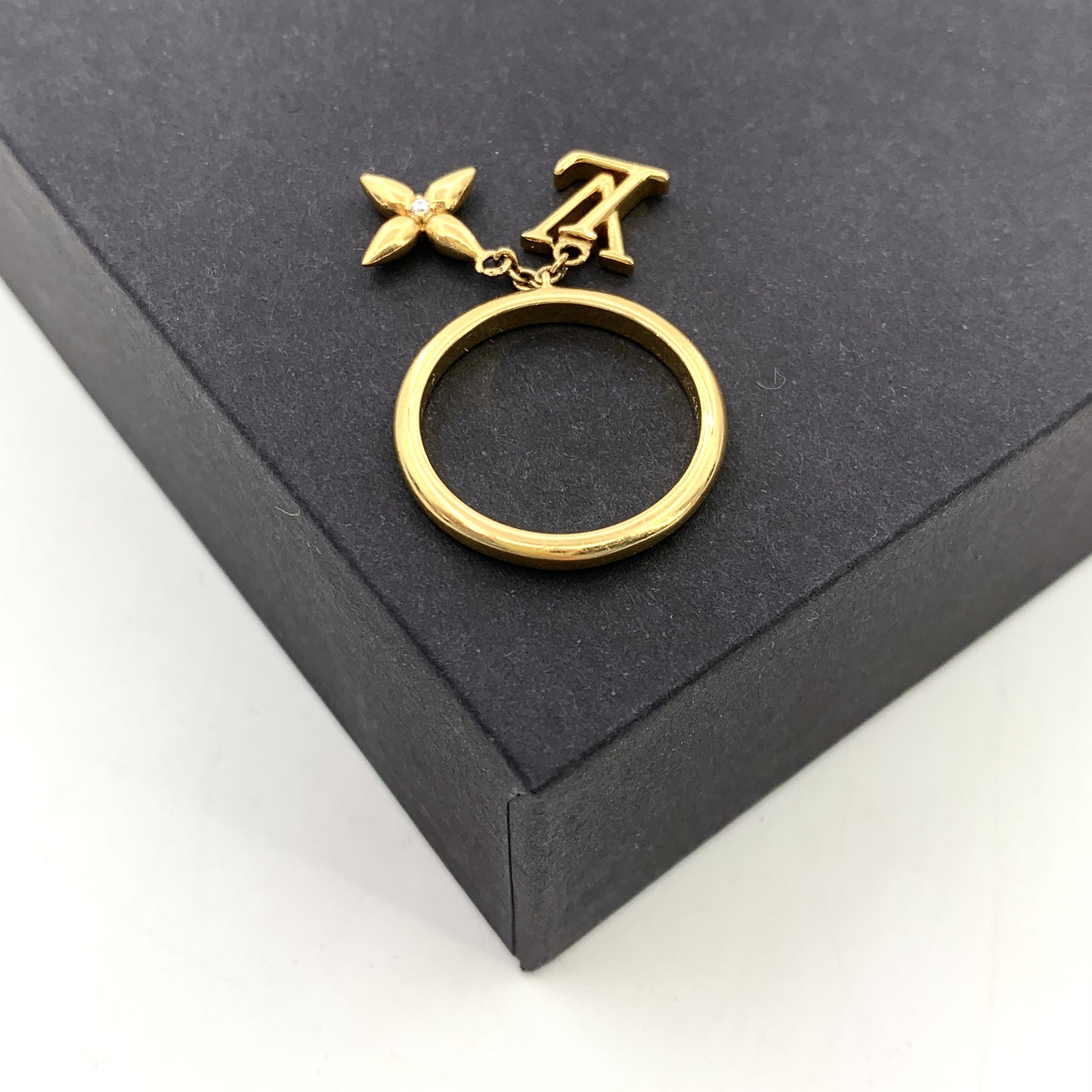 Louis Vuitton LV Louisette Ring Gold (M) Size ONE SIZE - 3 Thumbnail