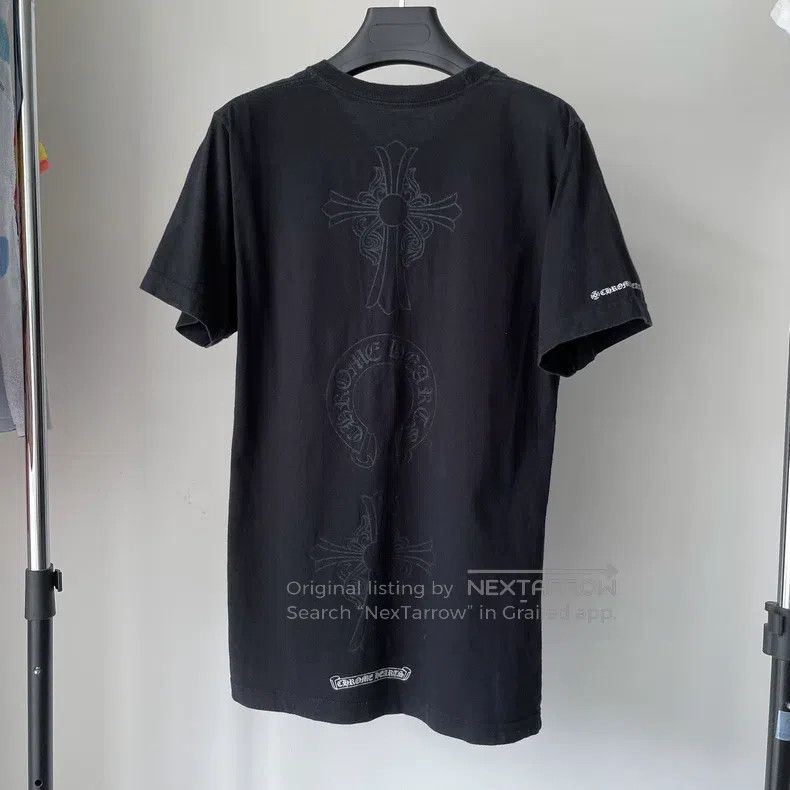 Chrome Hearts CHROME HEARTS Size S Three-element short sleeve with dark s Size US S / EU 44-46 / 1 - 2 Thumbnail