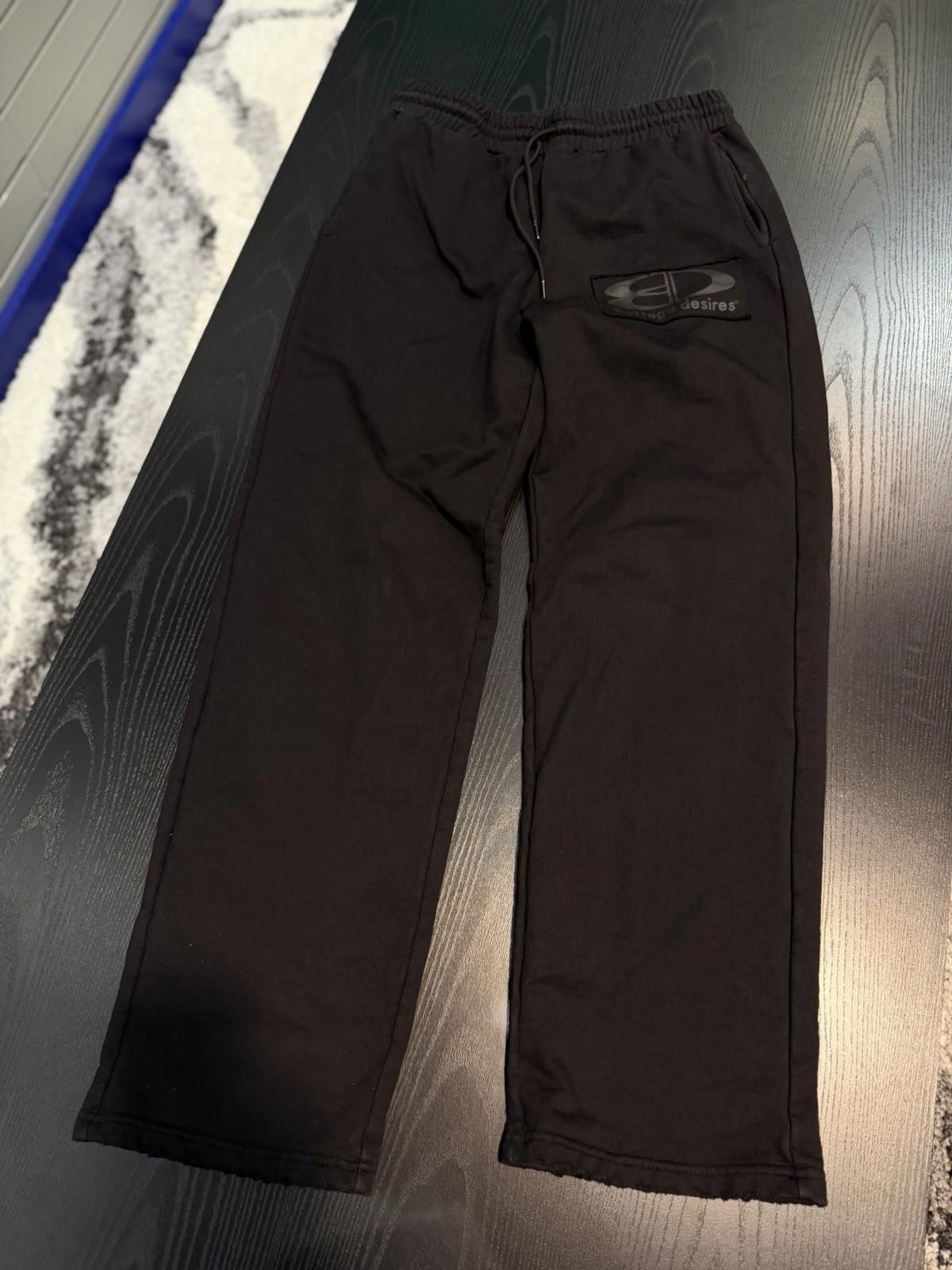 Bottega Veneta Bottega Desires Men’s Size Medium Sweatpants Black Size US 32 / EU 48 - 4 Thumbnail