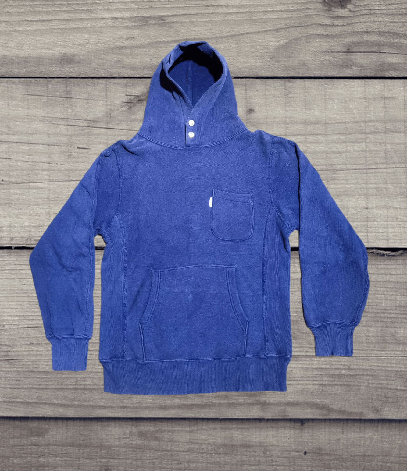 Rare champion x Design 3776 reverse weave warmup hoodie