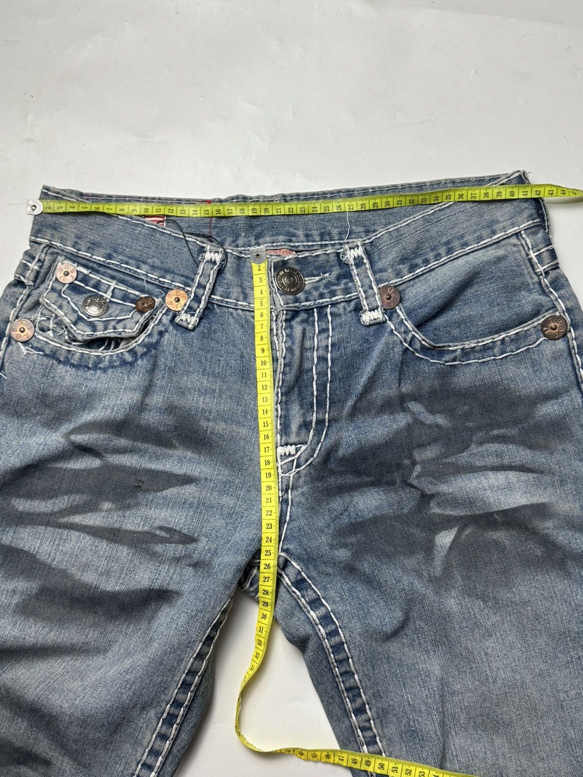 If Six Was Nine × Japanese Brand × True Religion true religion flared distressed denim jeans Size US 30 / EU 46 - 8 Thumbnail