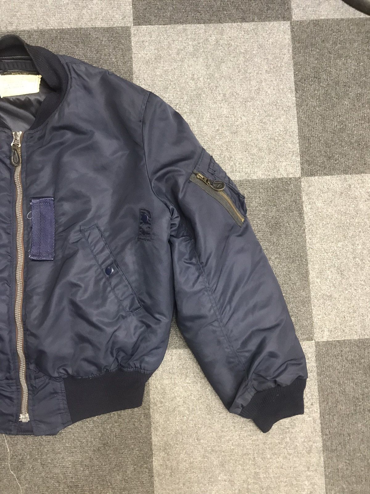 Japanese Brand Bomber B-15 riri Zipper Bomber Jacket Size US M / EU 48-50 / 2 - 4 Thumbnail