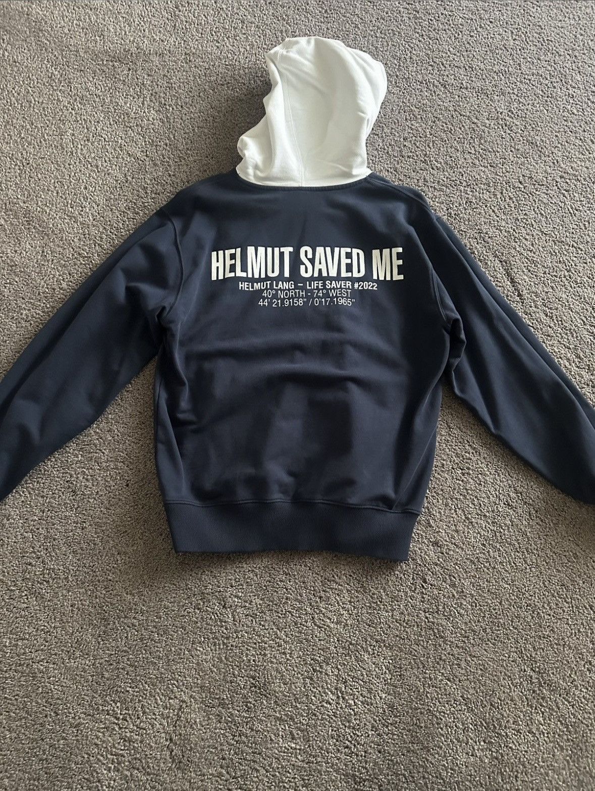 Helmut Lang Helmut Lang Helmut Saved Me hoodie Size US M / EU 48-50 / 2 - 2 Thumbnail